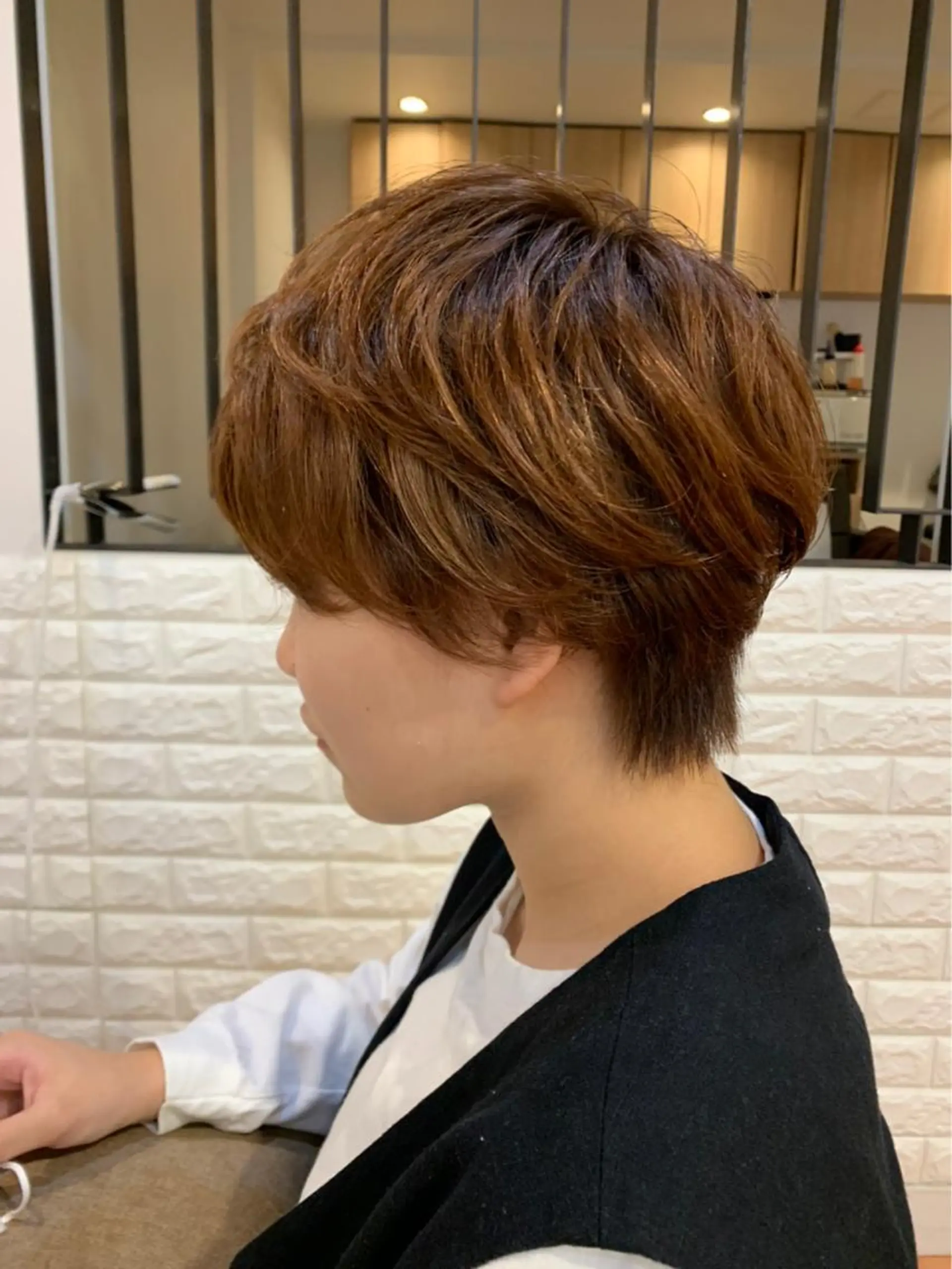 ショート 美髪ストレート/ メンズヘア/中田海斗のヘアスタイル