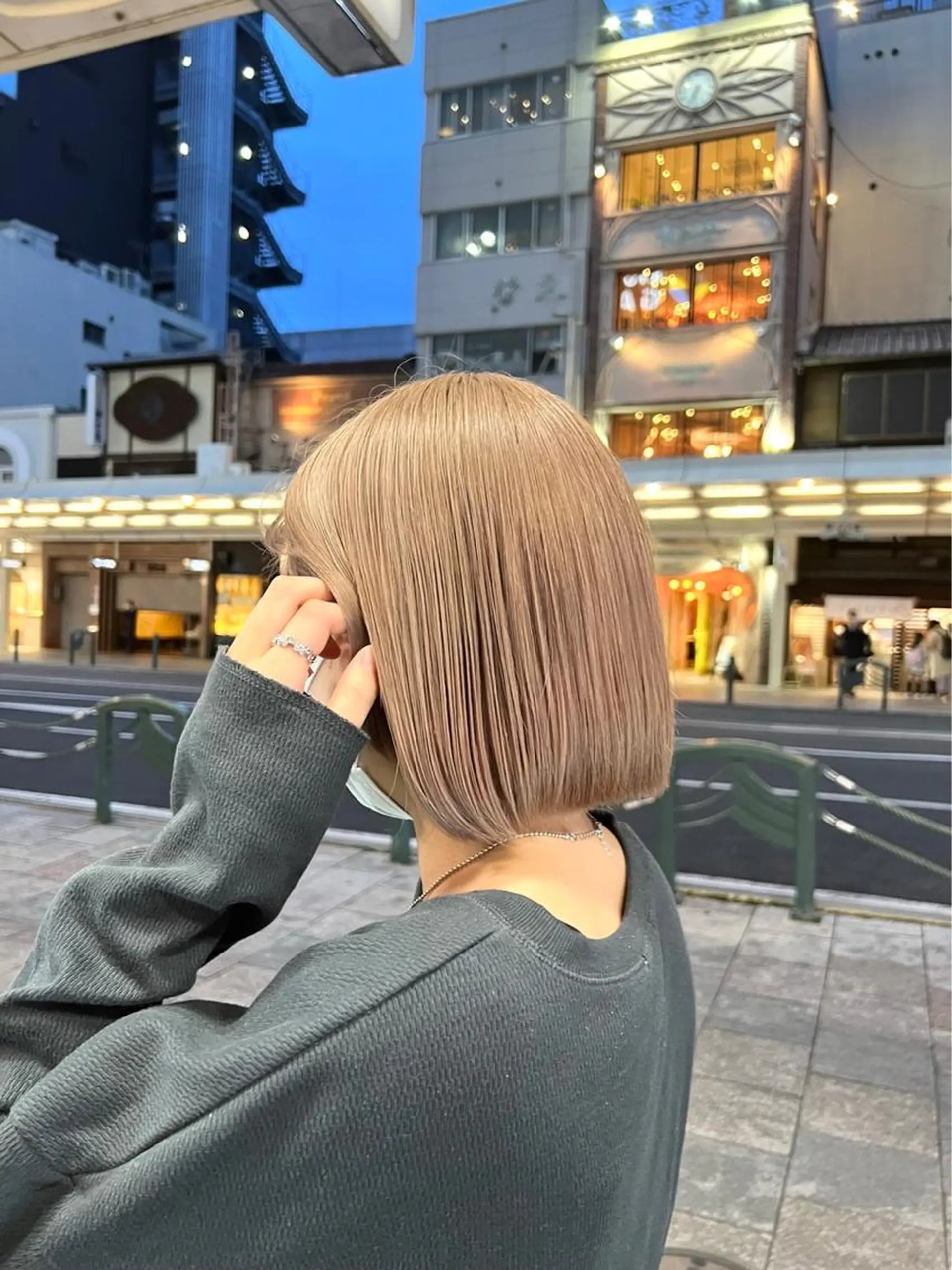 カラー s.sweet NACHIKAのヘアスタイル