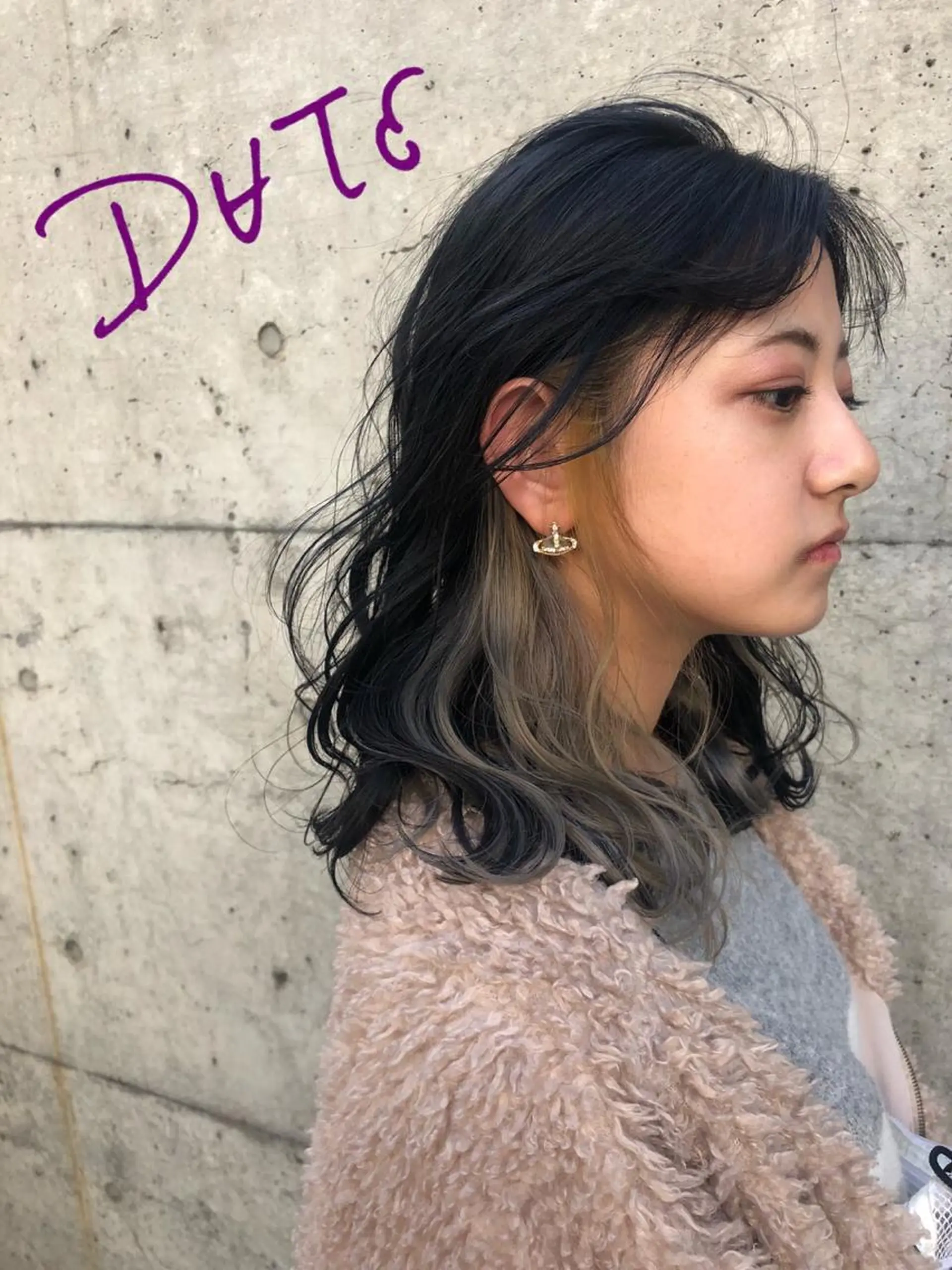 セミロング カラー パーマ ヘアアレンジ メンズ キッズ ネイル マツエク・マツパ レイヤー／顔周り 韓国ヘア森田和貴のヘアスタイル