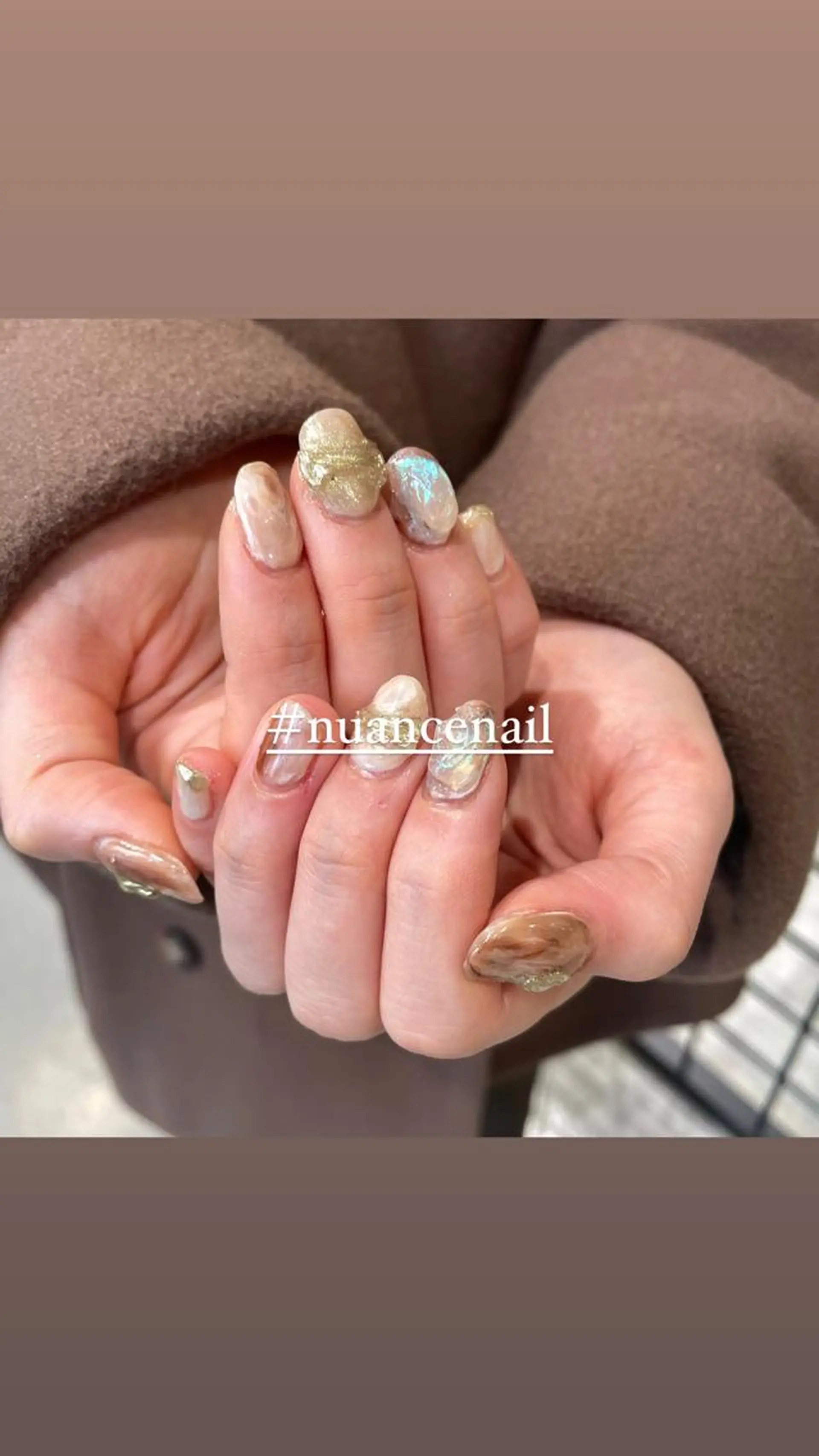 ネイル ハンドネイル 淡色ネイル 🎀moeのネイルデザイン