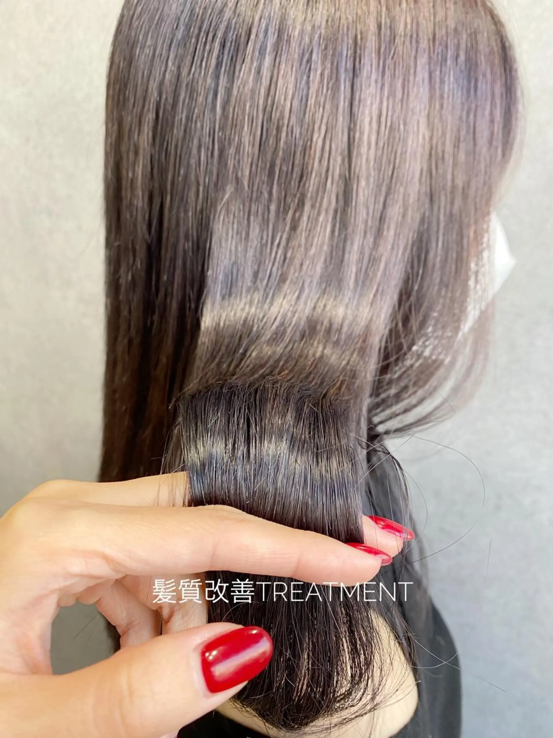 ロング カラー ブリーチ ケアブリーチ 髪質改善 ヨシンモリ 韓国風ヘア clomus所属・YUKA 🍒ツヤ髪改善のヘアスタイル