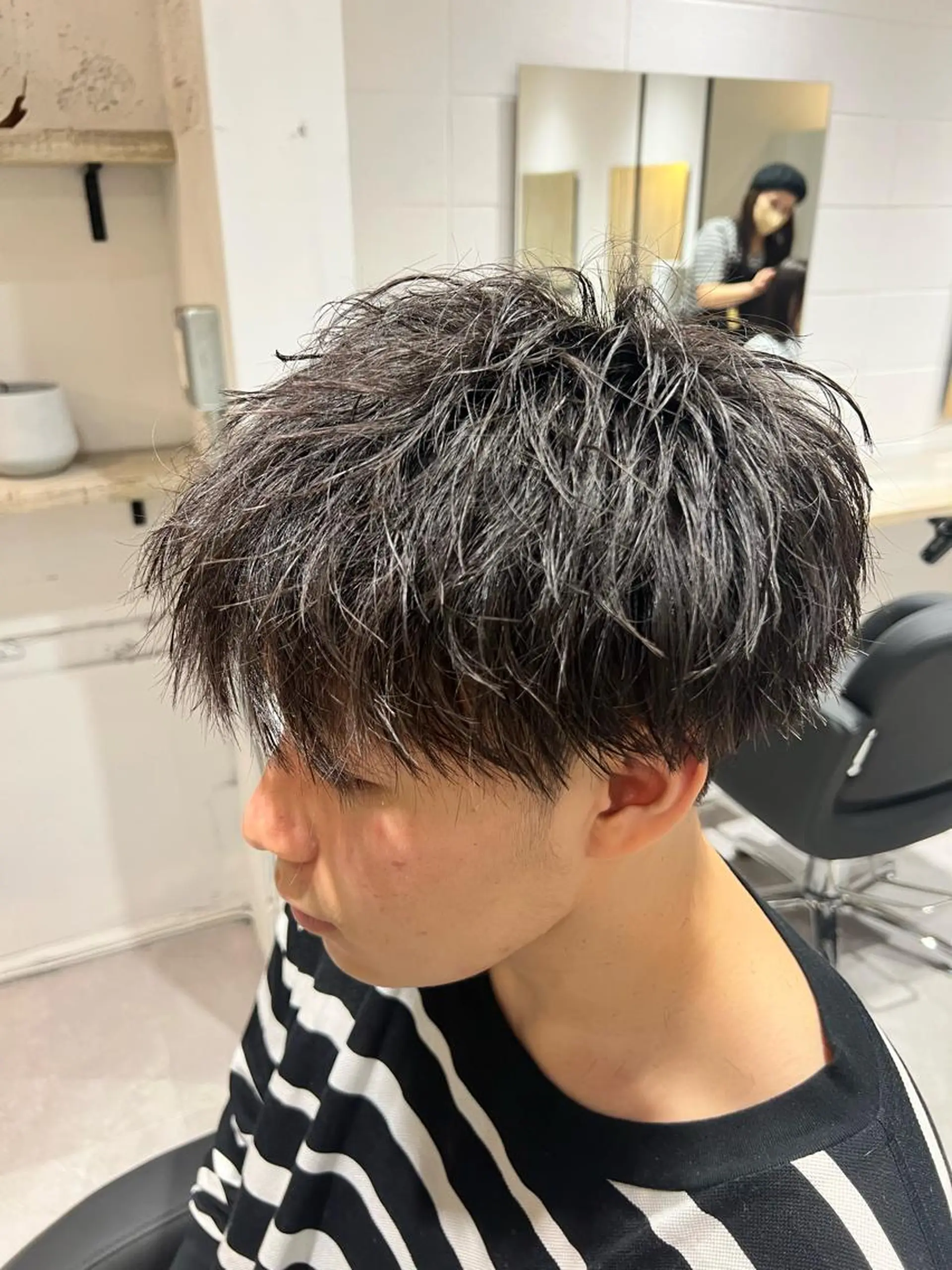 ショート メンズ 【パーマ満足度No. 1🥇】宮脇 大樹のヘアスタイル