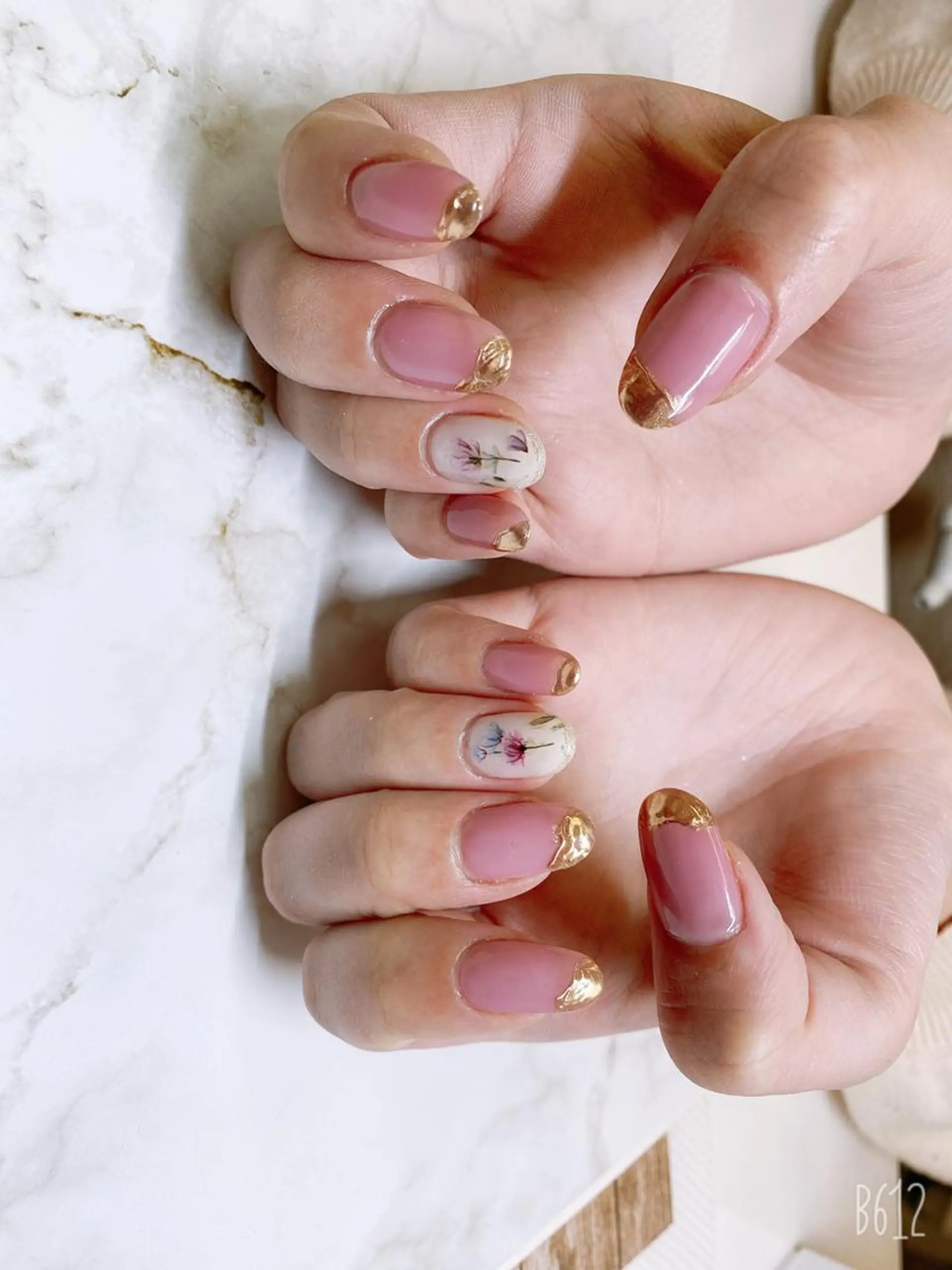 ネイル 🦋ネイルサロン ブラン🌈ゆりのネイルデザイン