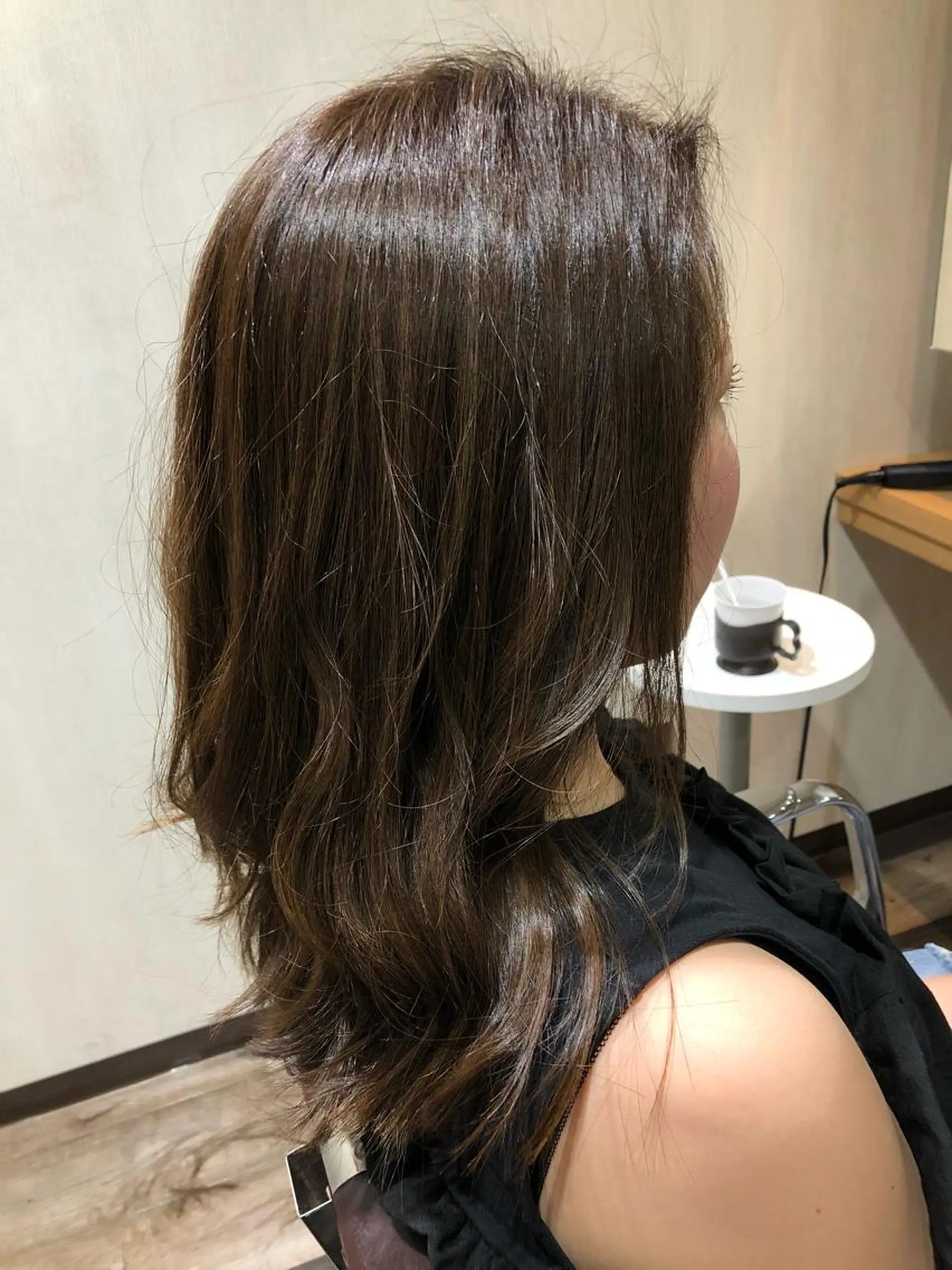 セミロング カラー オリーブカラー カット ヘアカラー ACHE zippy【アッシュジッピー】所属・ACHE zippy /伊藤のヘアスタイル