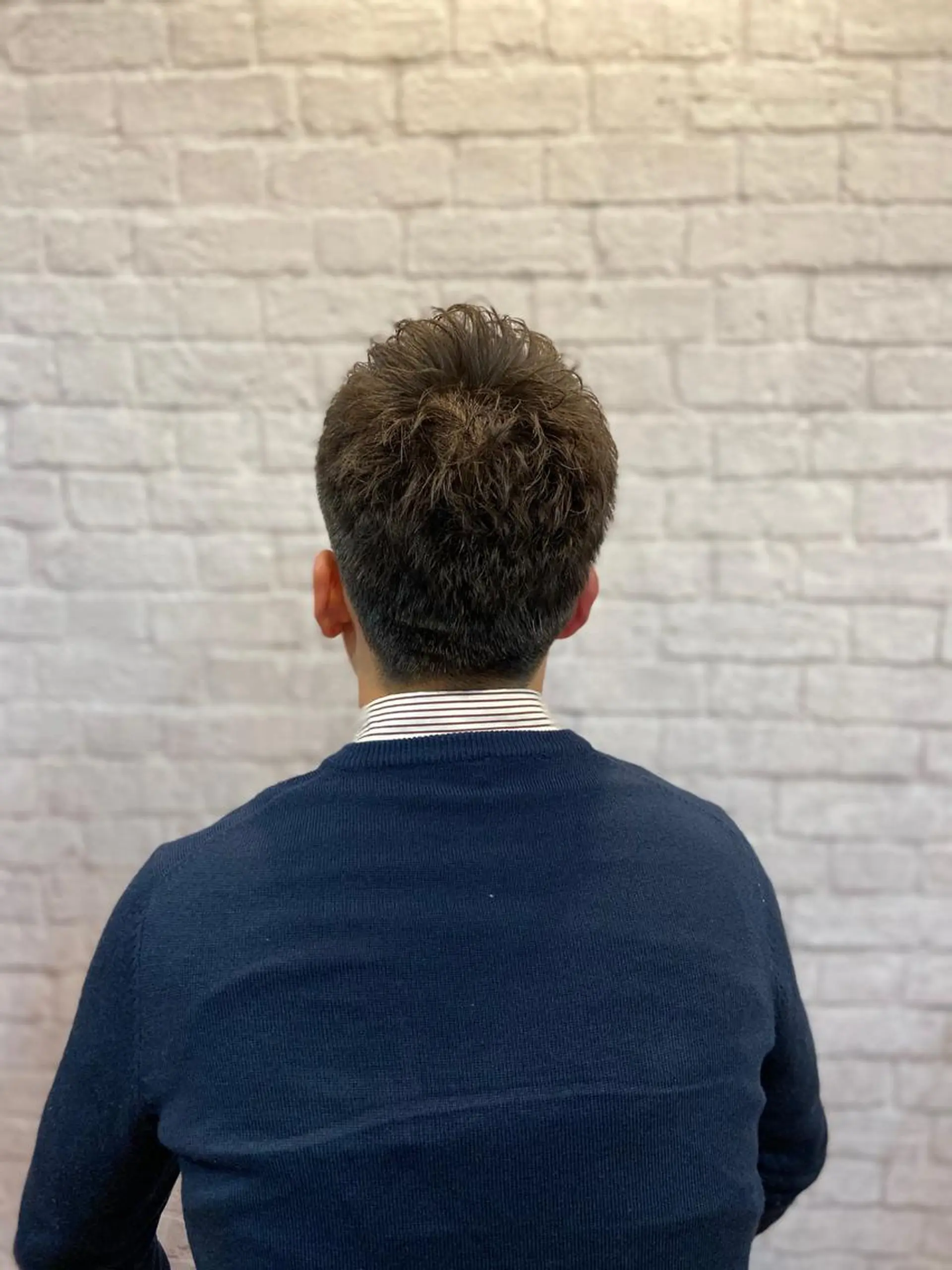 ショート カラー パーマ メンズ カット パーマ ヘアセット 💈メンズ特化 副店長松浦一聖💈のヘアスタイル