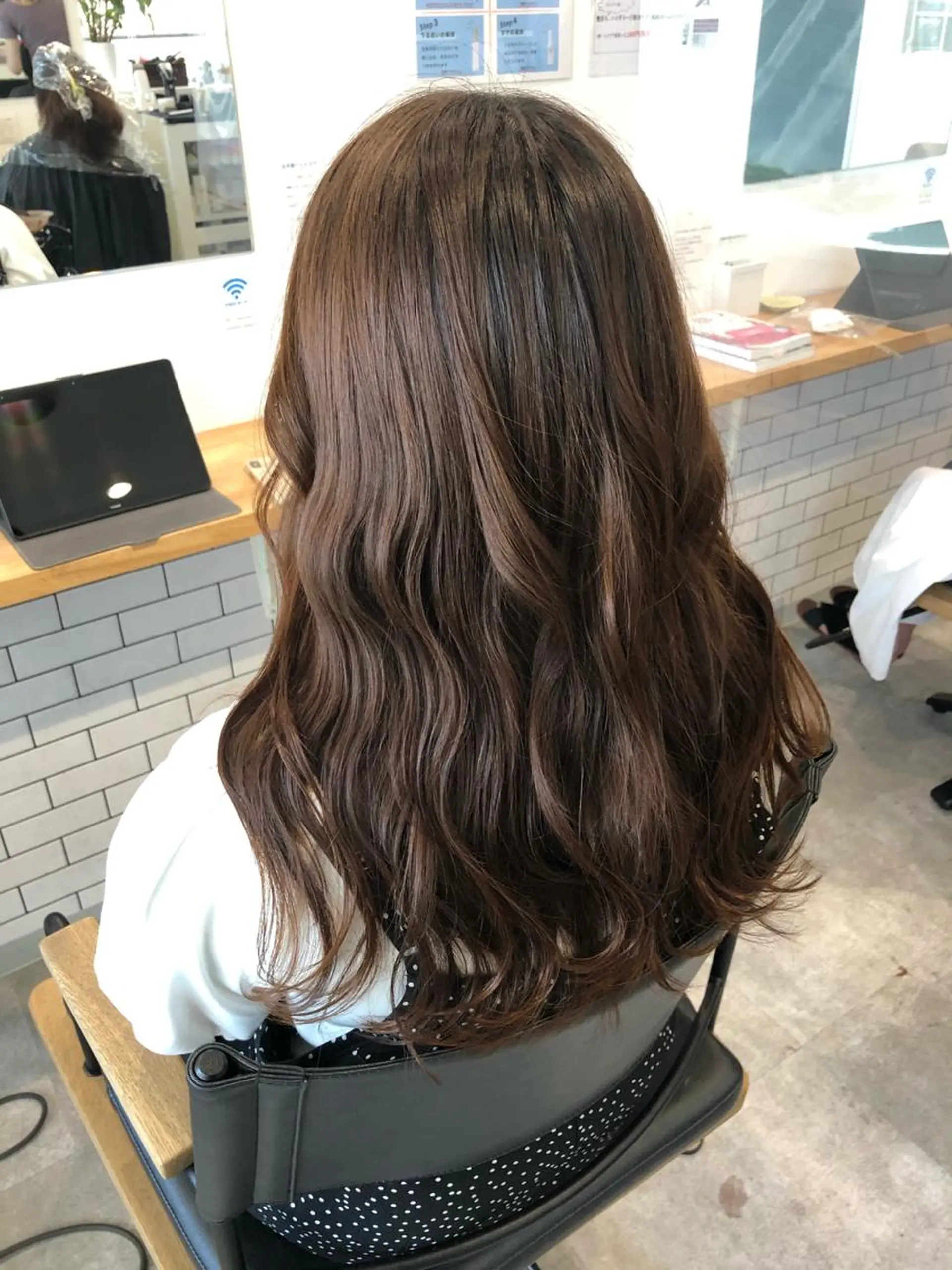 ロング ヘアアレンジ 京都美容師 塩のヘアスタイル