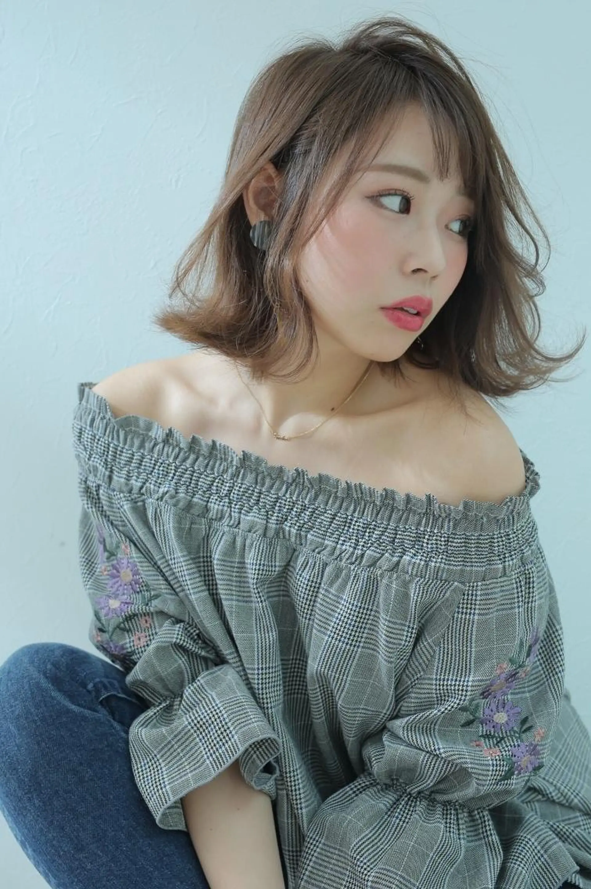 ミディアム 指名支持率NO.1 スタイリストのヘアスタイル