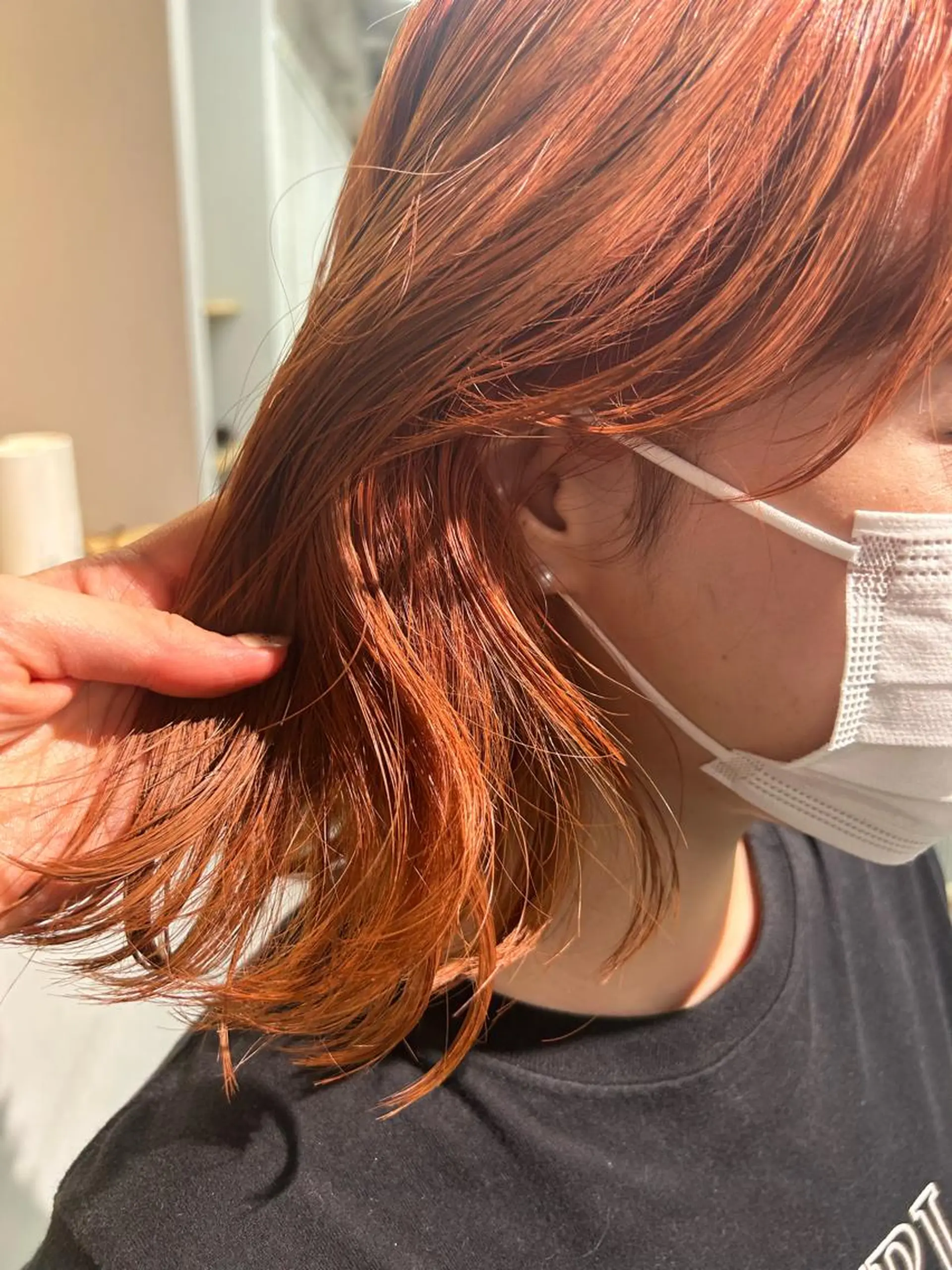 カラー ブリーチモデル/栄/ さあらのヘアスタイル