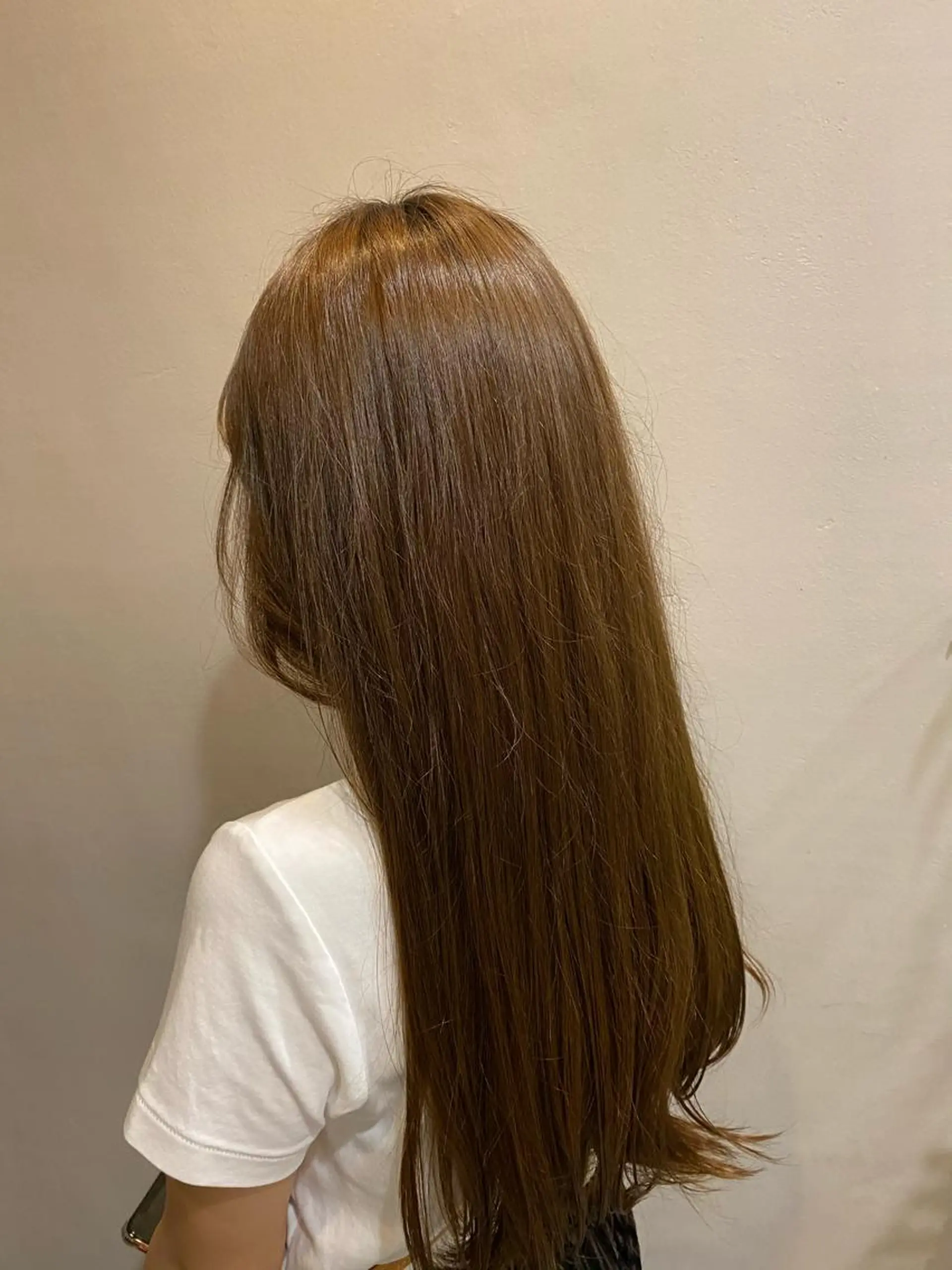 ロング ヘアアレンジ 金ウンス 銀座/髪質 改善×デザインカラーのヘアスタイル