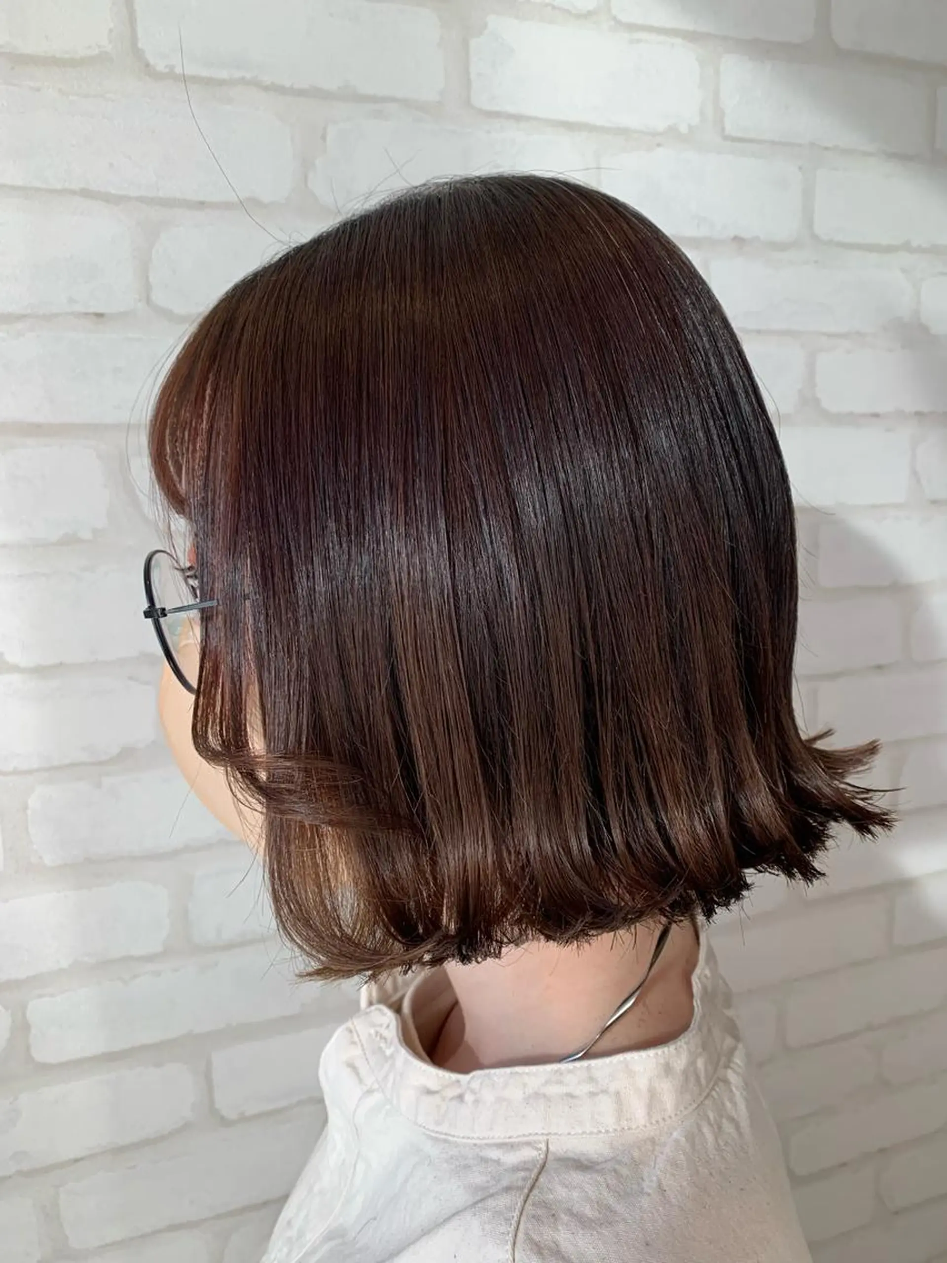 ショート 縮毛矯正 oasis川越店所属・秋葉 万柚子のヘアスタイル