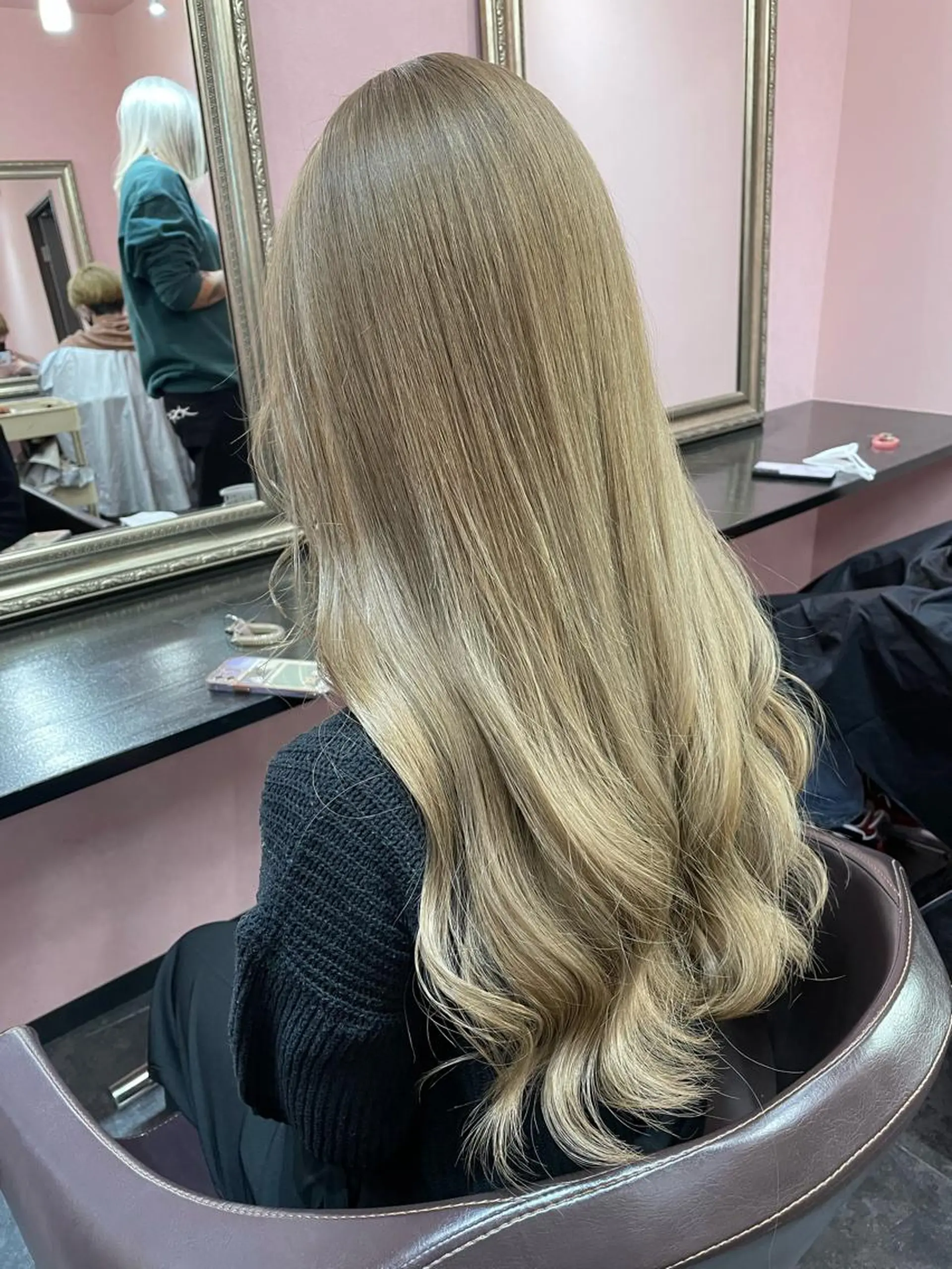 ロング カラー ベージュカラー 透明感カラー ヘアカラー S.SWEET京都駅 / hinacoのヘアスタイル