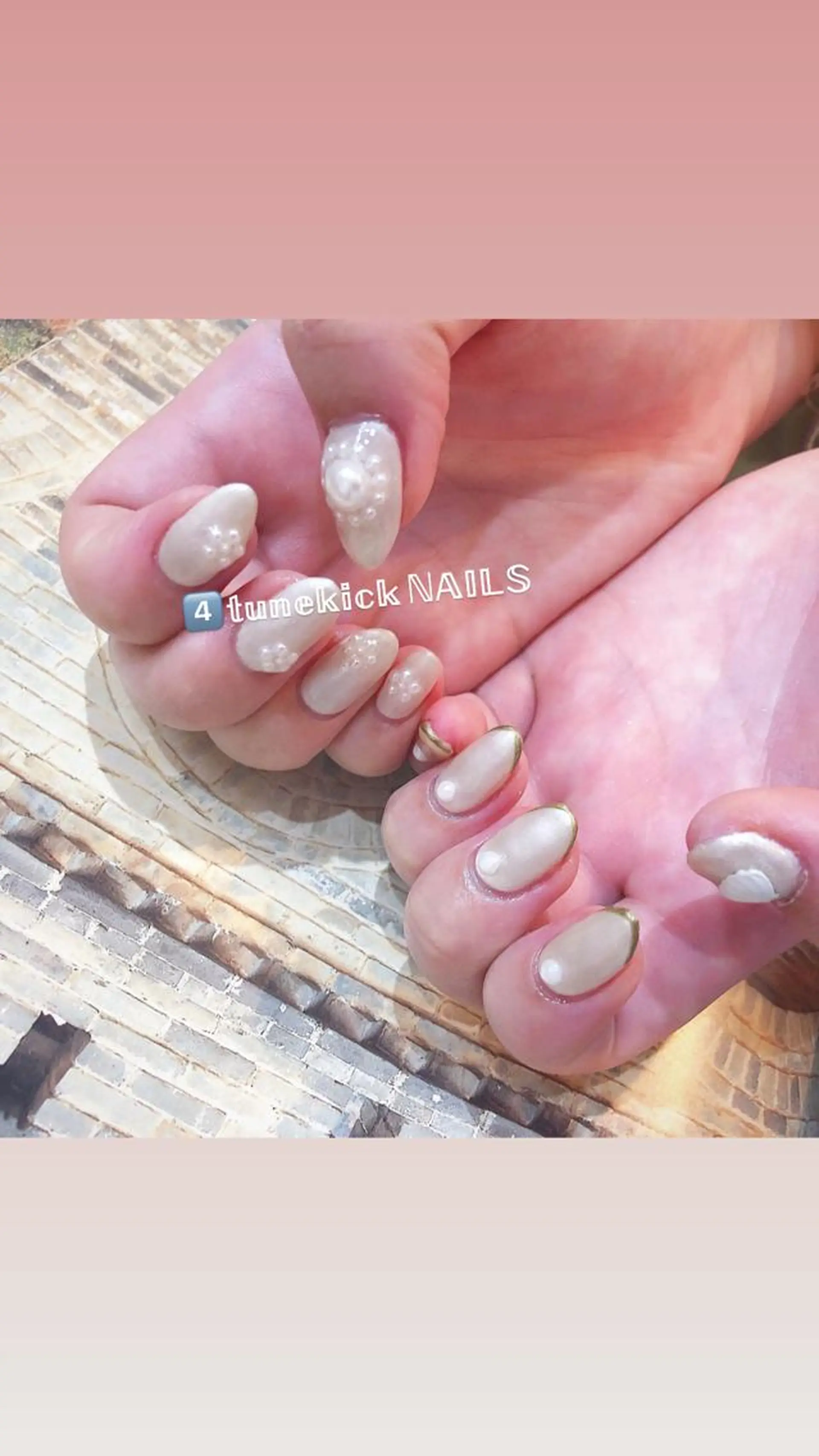 ネイル 4tunekick NAILS(フォーチュンキックネイルズ)所属・光森 淳子のネイルデザイン