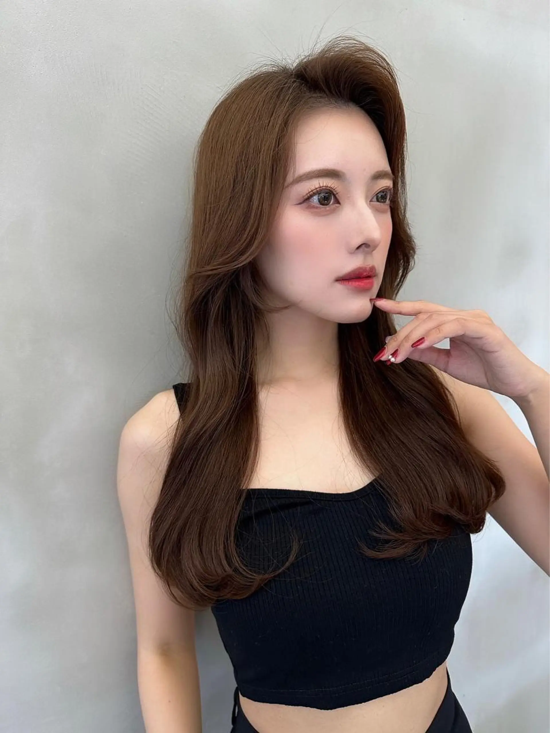 ロング カラー カット ヘアカラー トリートメント Lond luce心斎橋所属・🍀小川大輔🍀 ボブ/ブリーチ🥇のヘアスタイル