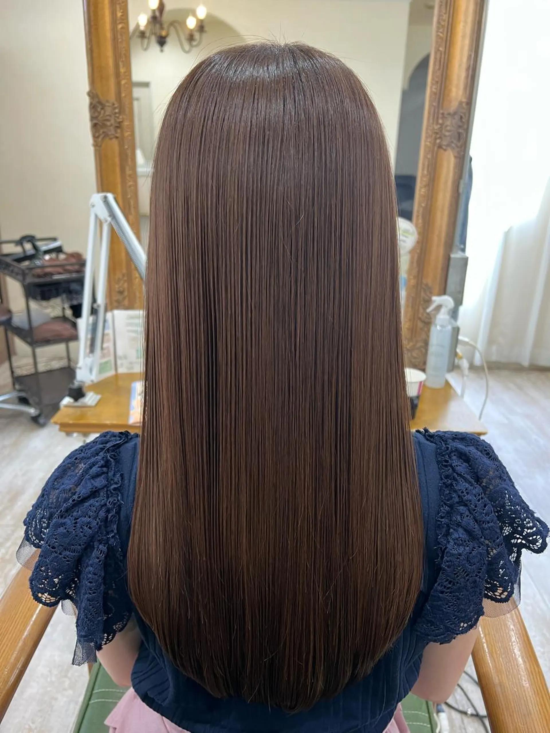 ロング カラー 髪質改善 レイヤーカット 新越谷noble店長 松本拓也▶◀*.のヘアスタイル