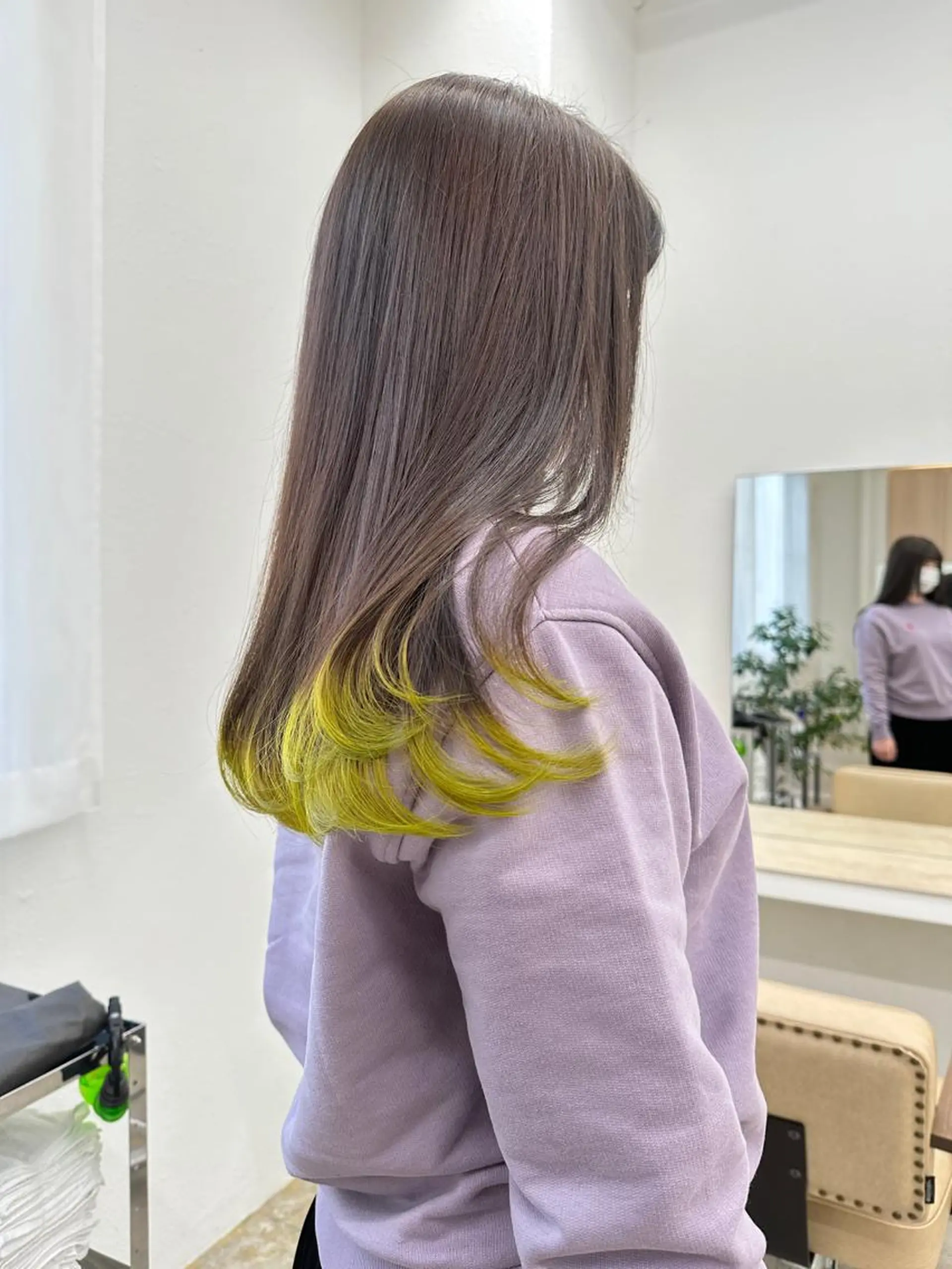 ロング カラー マンツーマン施術🦋 ayajuのヘアスタイル