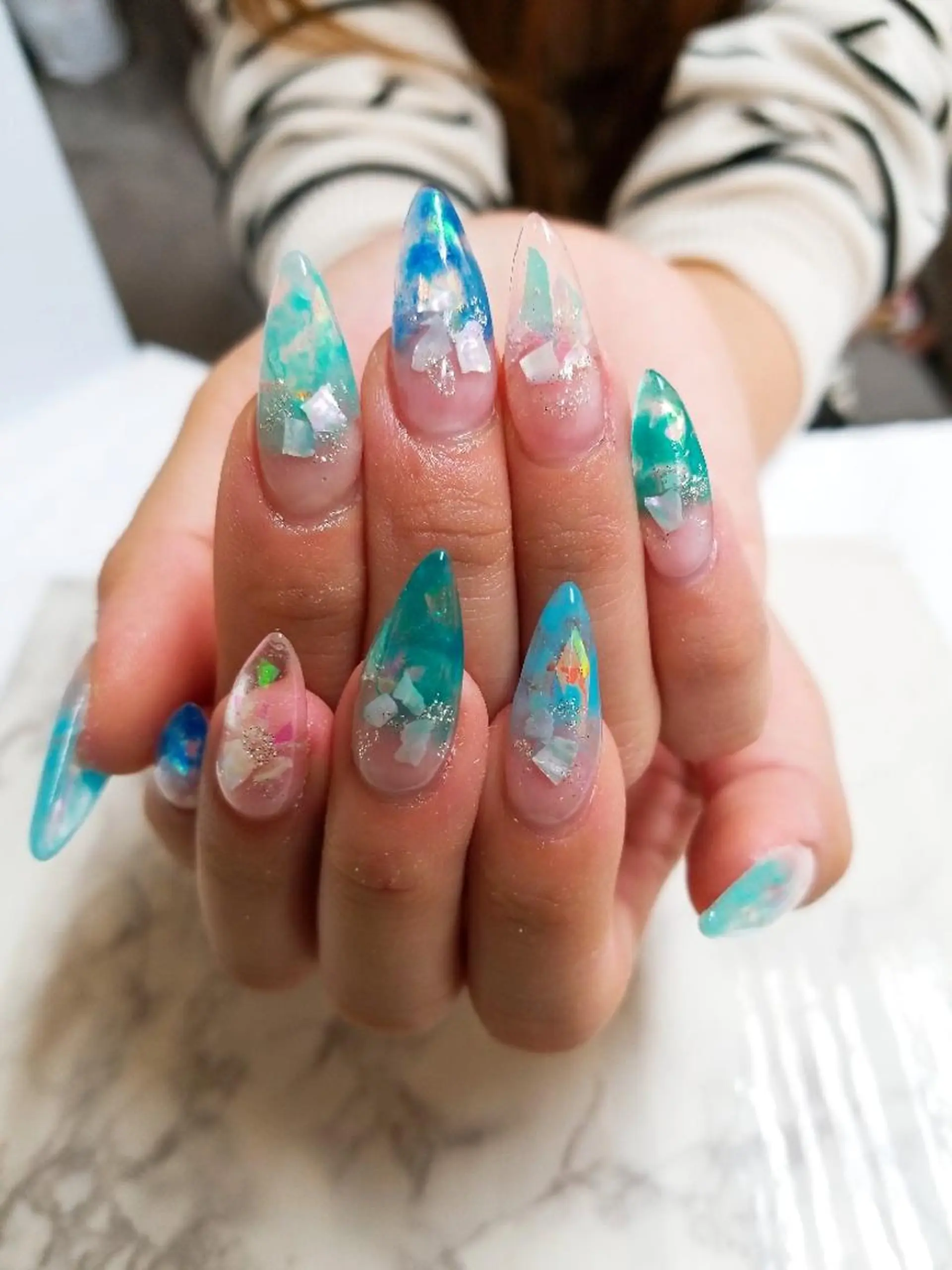 ネイル 河野ちえ (雑誌掲載サロン)のネイルデザイン