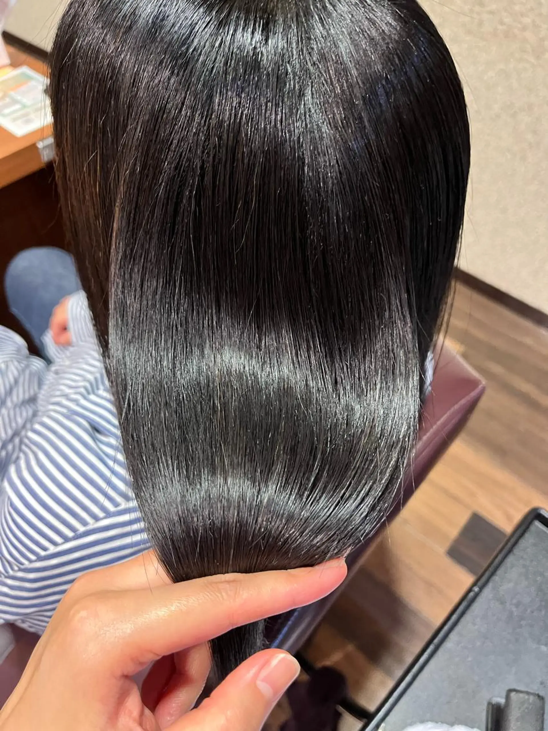 ミディアム カット ヘアカラー トリートメント サイトウ ナツキ/髪質改善のヘアスタイル