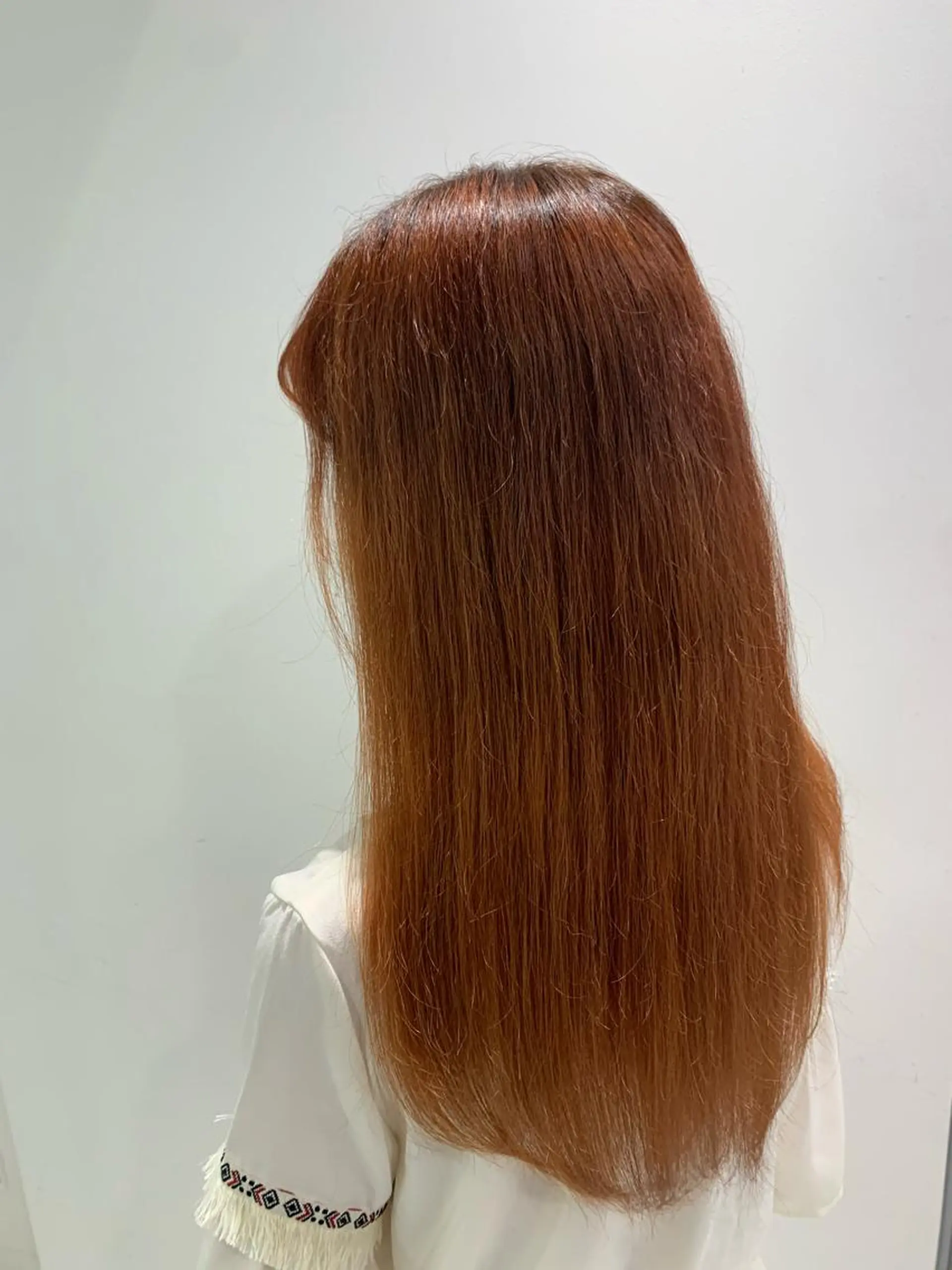 ロング ヘアカラー ヘッドスパ ヘアセット I S所属・🌿透明感カラー‪ 縮毛矯正✨かずきのヘアスタイル