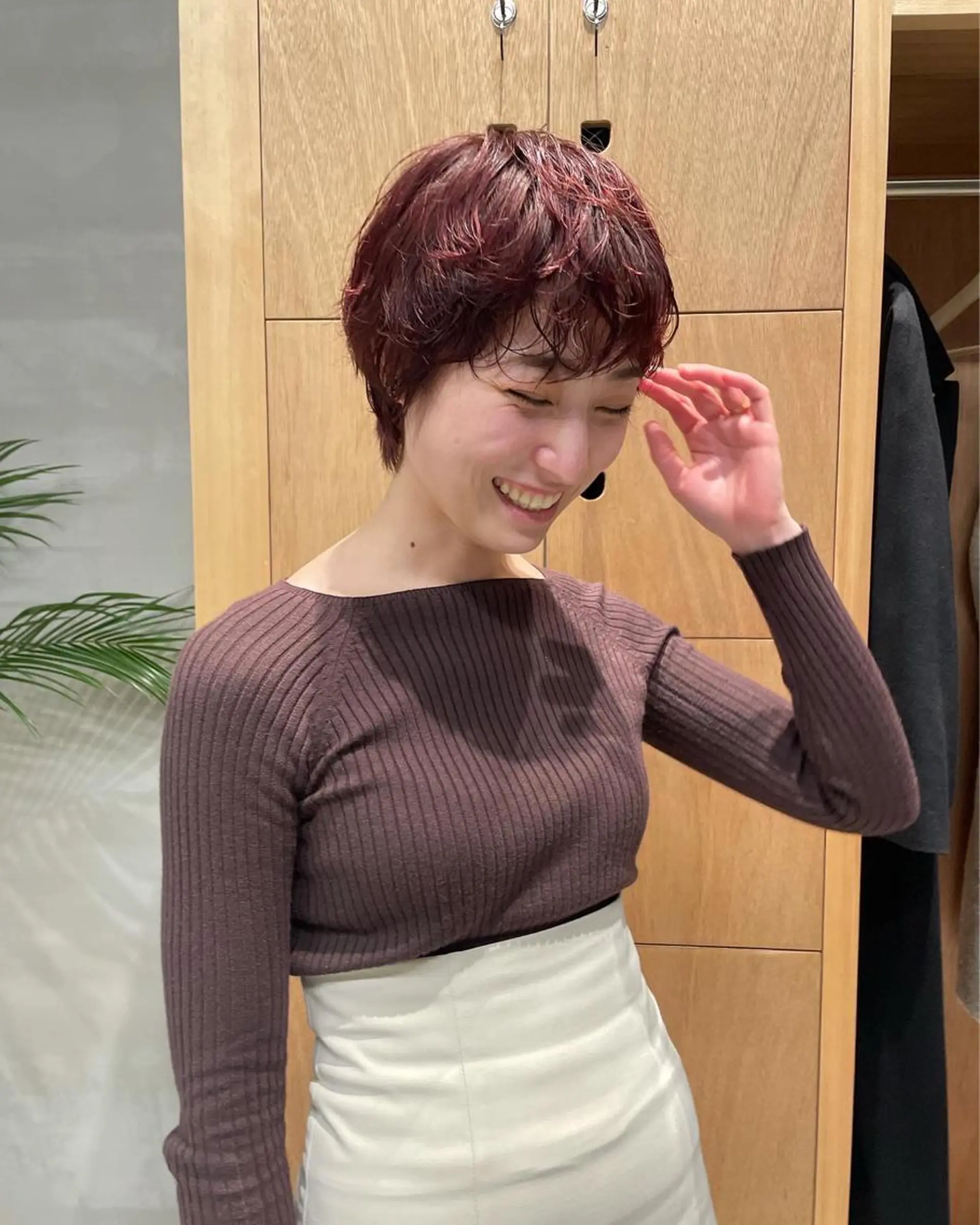 カラー wewe: momoeのヘアスタイル