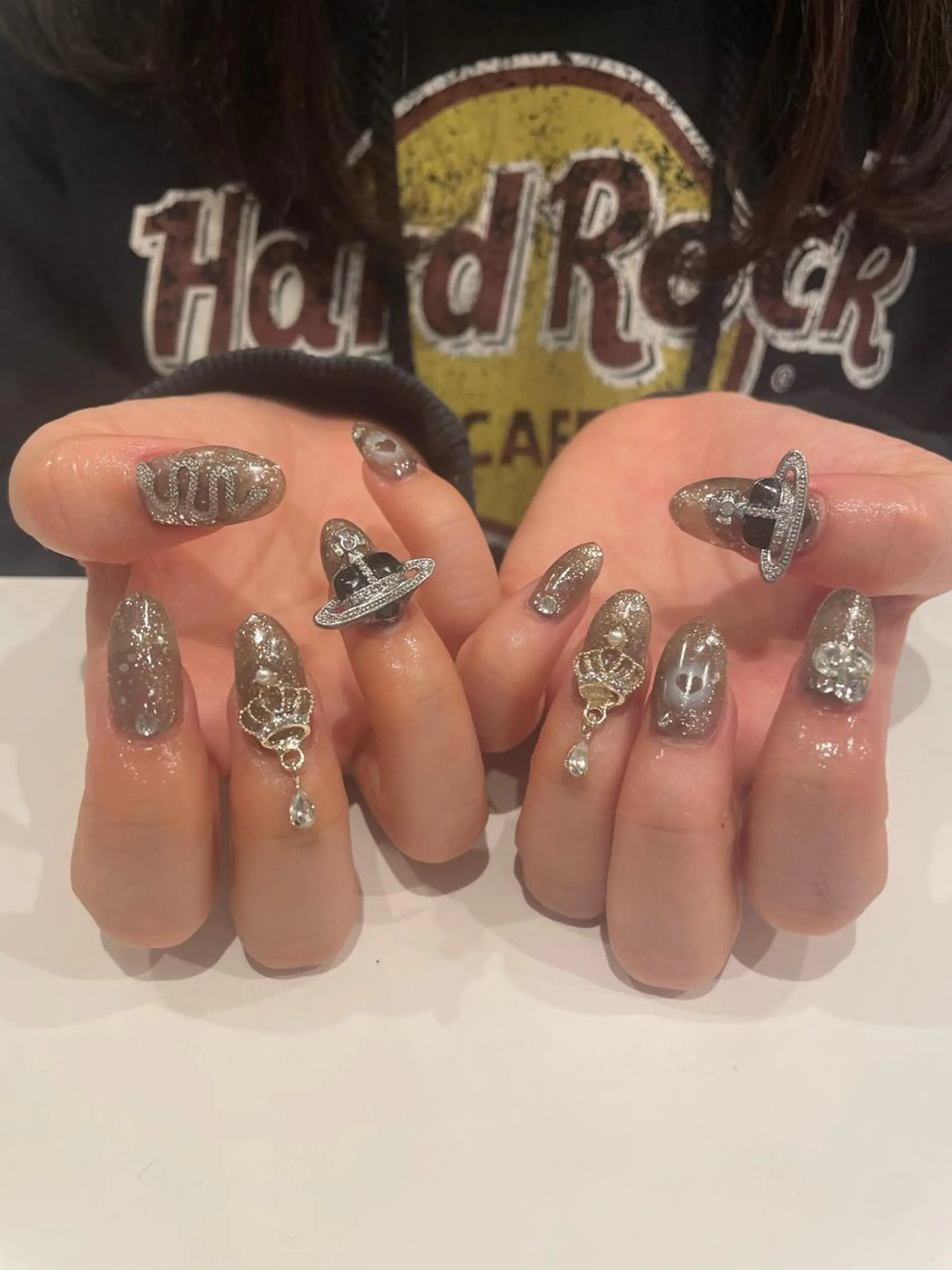 ネイル 束感まつ毛/ネイル/ LED♥KIRARAのマツエク・マツパデザイン