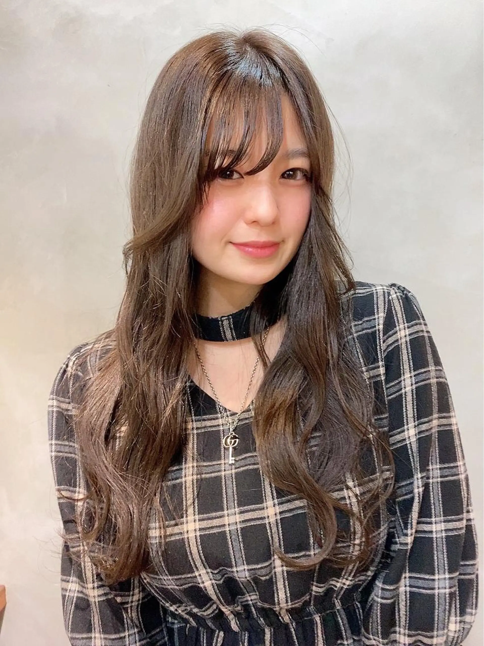 ロング カラー パーマ ベージュカラー little nene(池袋西口)所属・sugino katsuyaのヘアスタイル