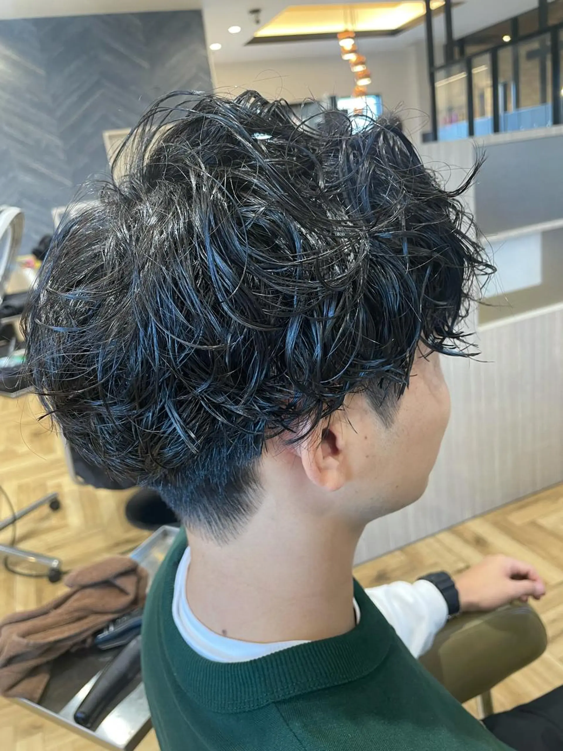 パーマ 中村 誠也のヘアスタイル