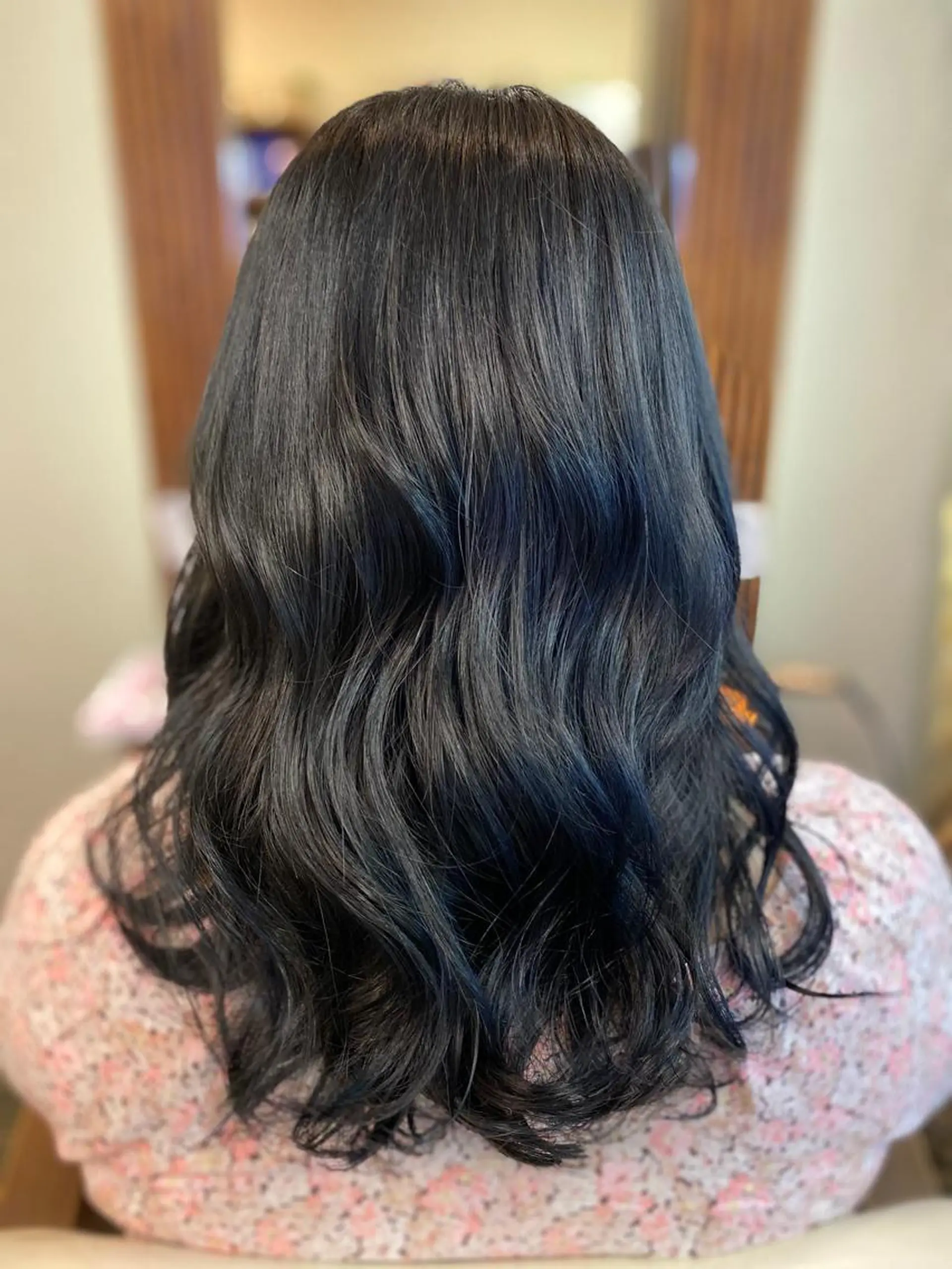 セミロング カラー ヘアアレンジ メンズ カット ヘアカラー トリートメント 加藤 瑠美のヘアスタイル