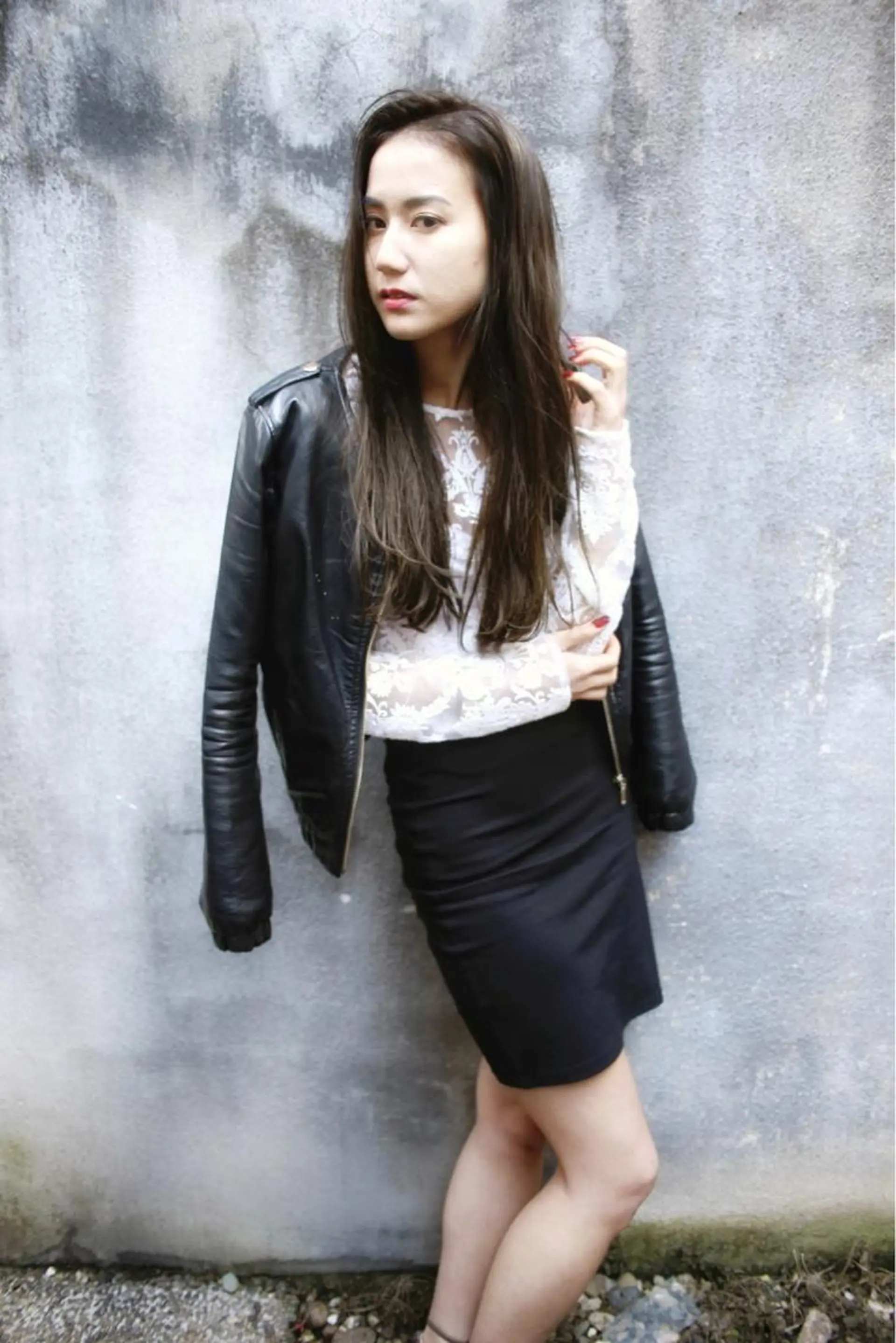 ロング カラー vato マンツーマンサロンのヘアスタイル