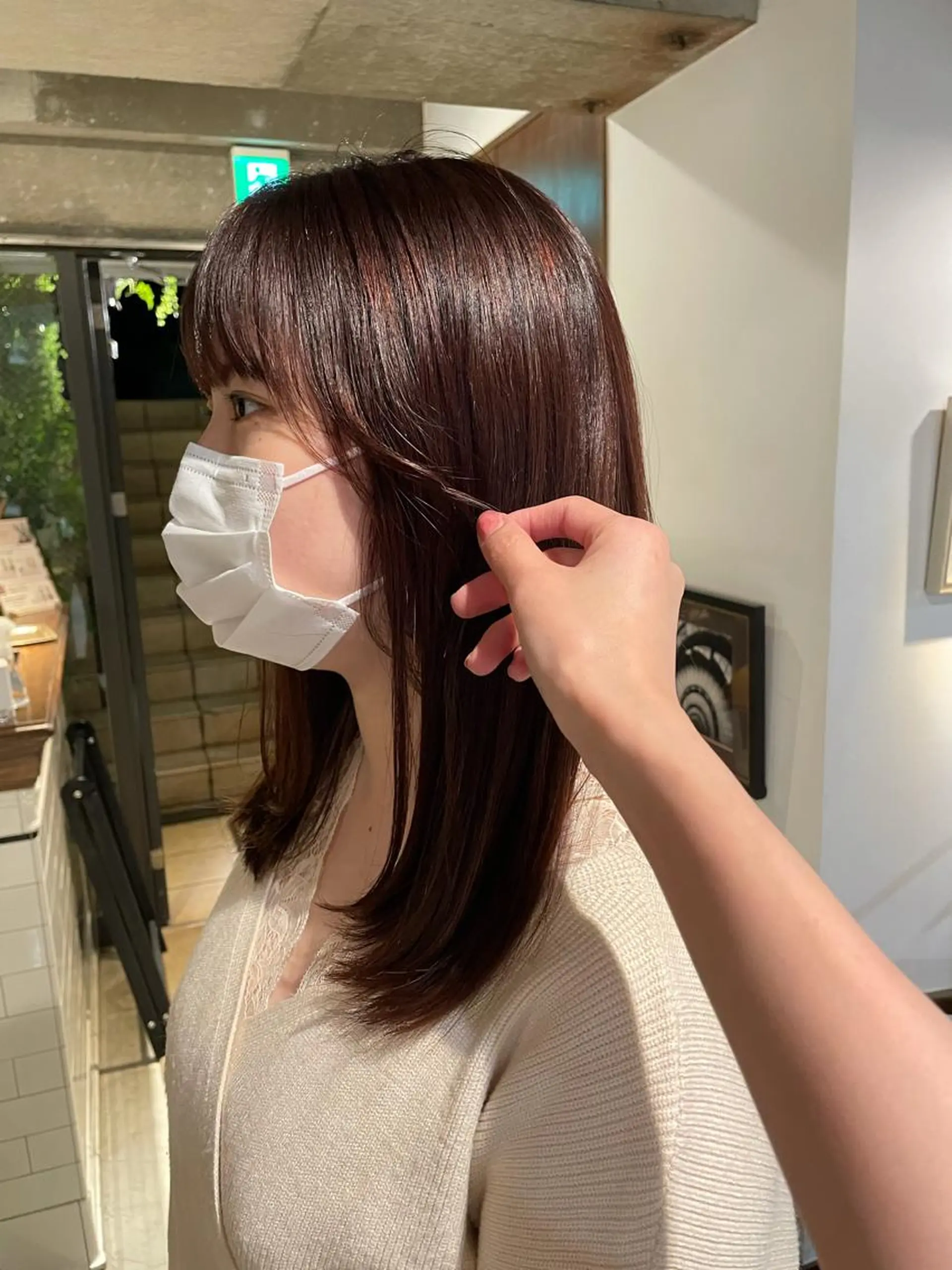 ミディアム カラー まつ毛パーマ🐏 NANAMIのマツエク・マツパデザイン