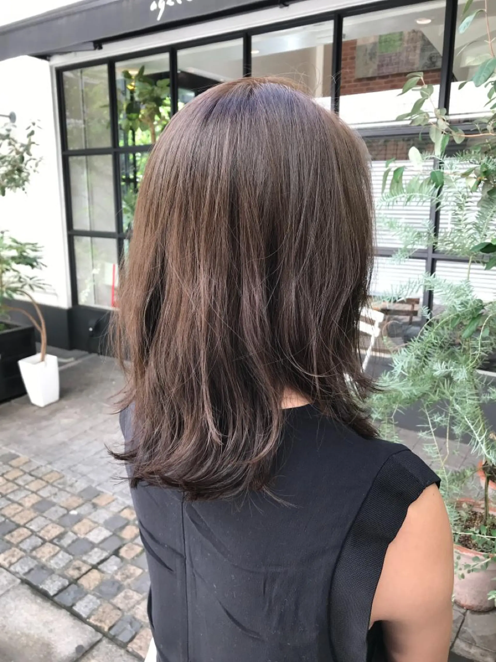 ミディアム LOMA🇰🇷 銀座クボタのヘアスタイル