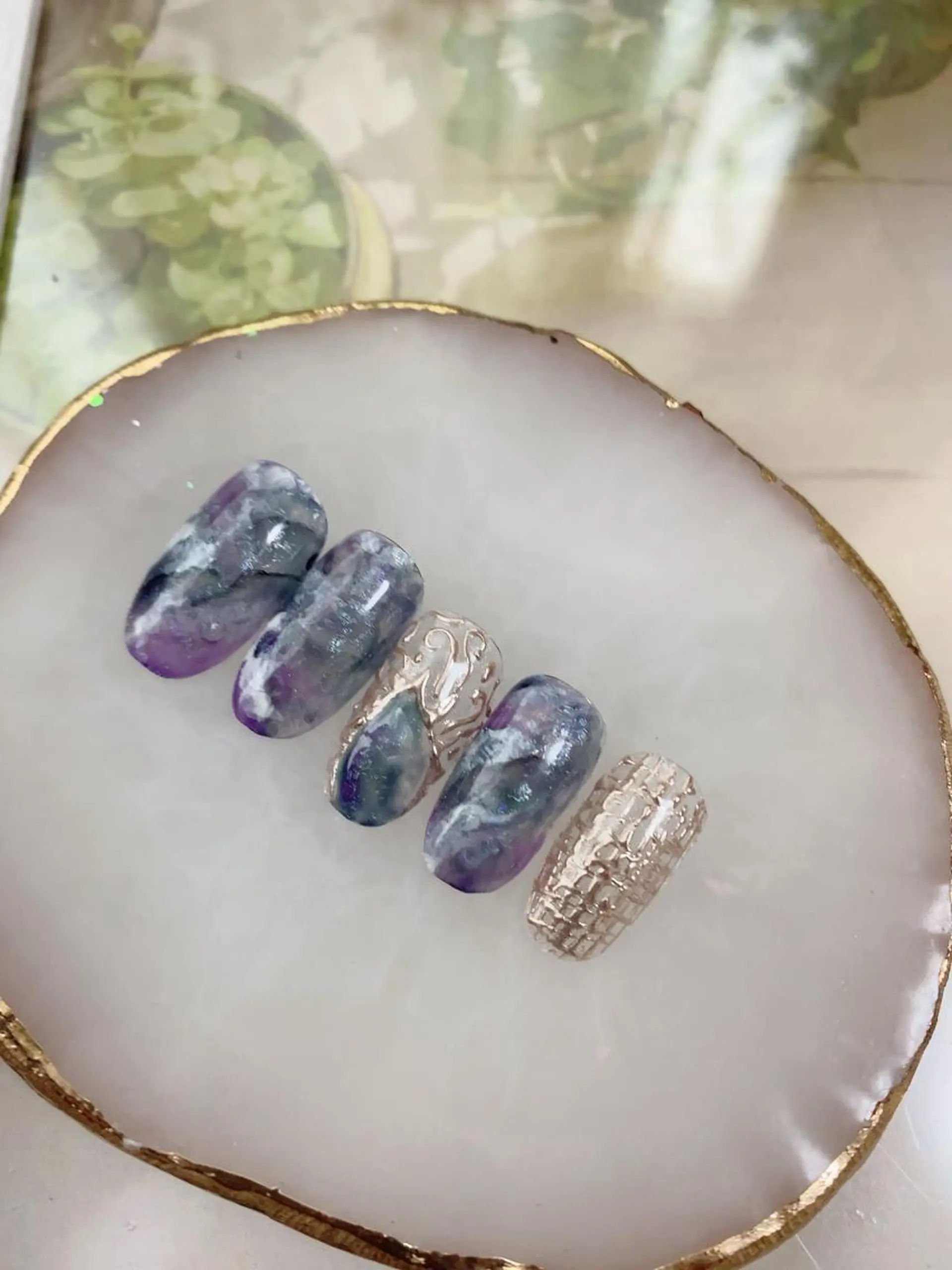 ネイル 自宅ネイルサロン ♦️nuance♦️のネイルデザイン