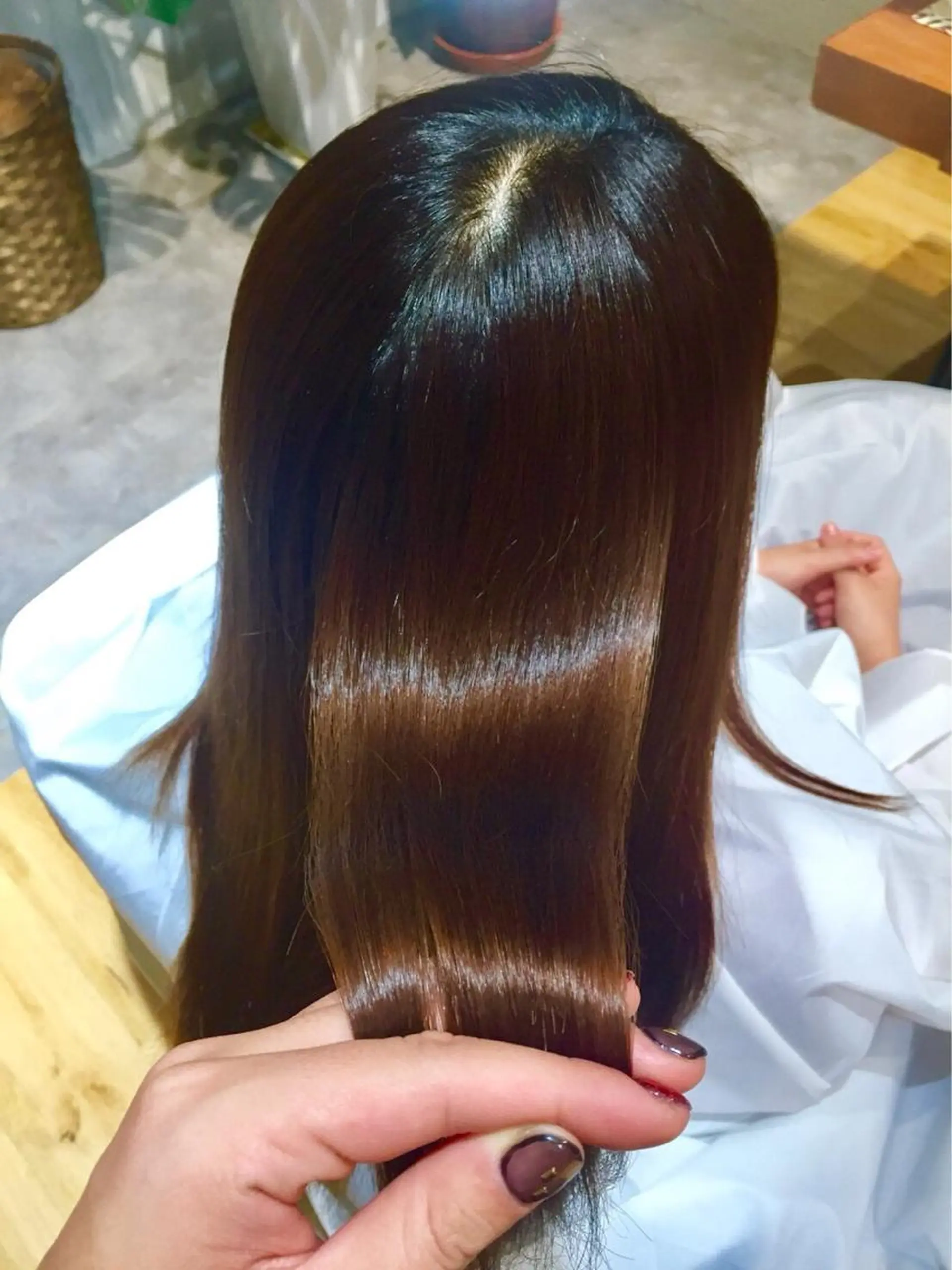 ロング カラー パーマ ヘアアレンジ メンズ キッズ ネイル マツエク・マツパ アティリー 西梅田のヘアスタイル