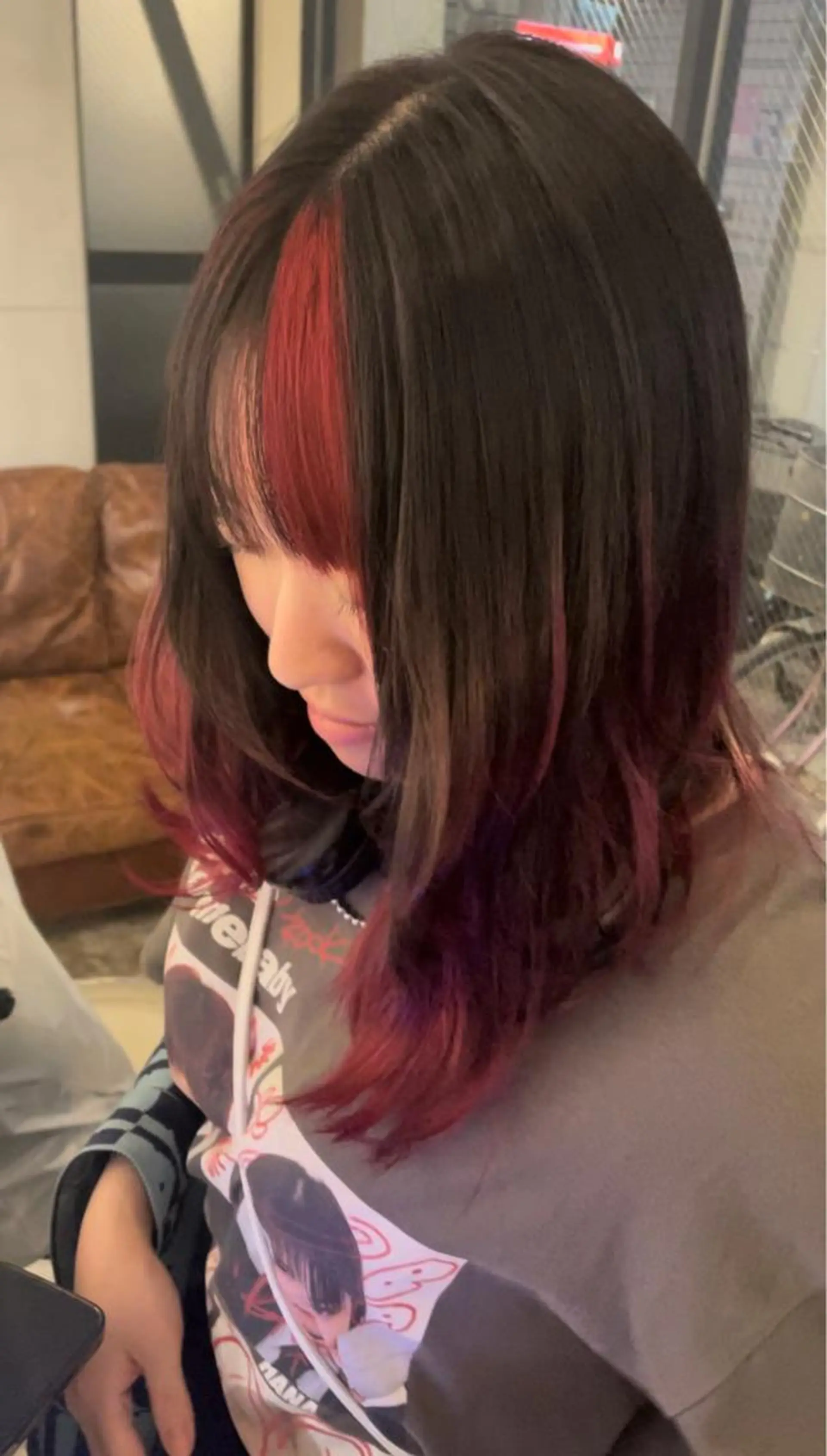 セミロング ゆい .🎀のヘアスタイル