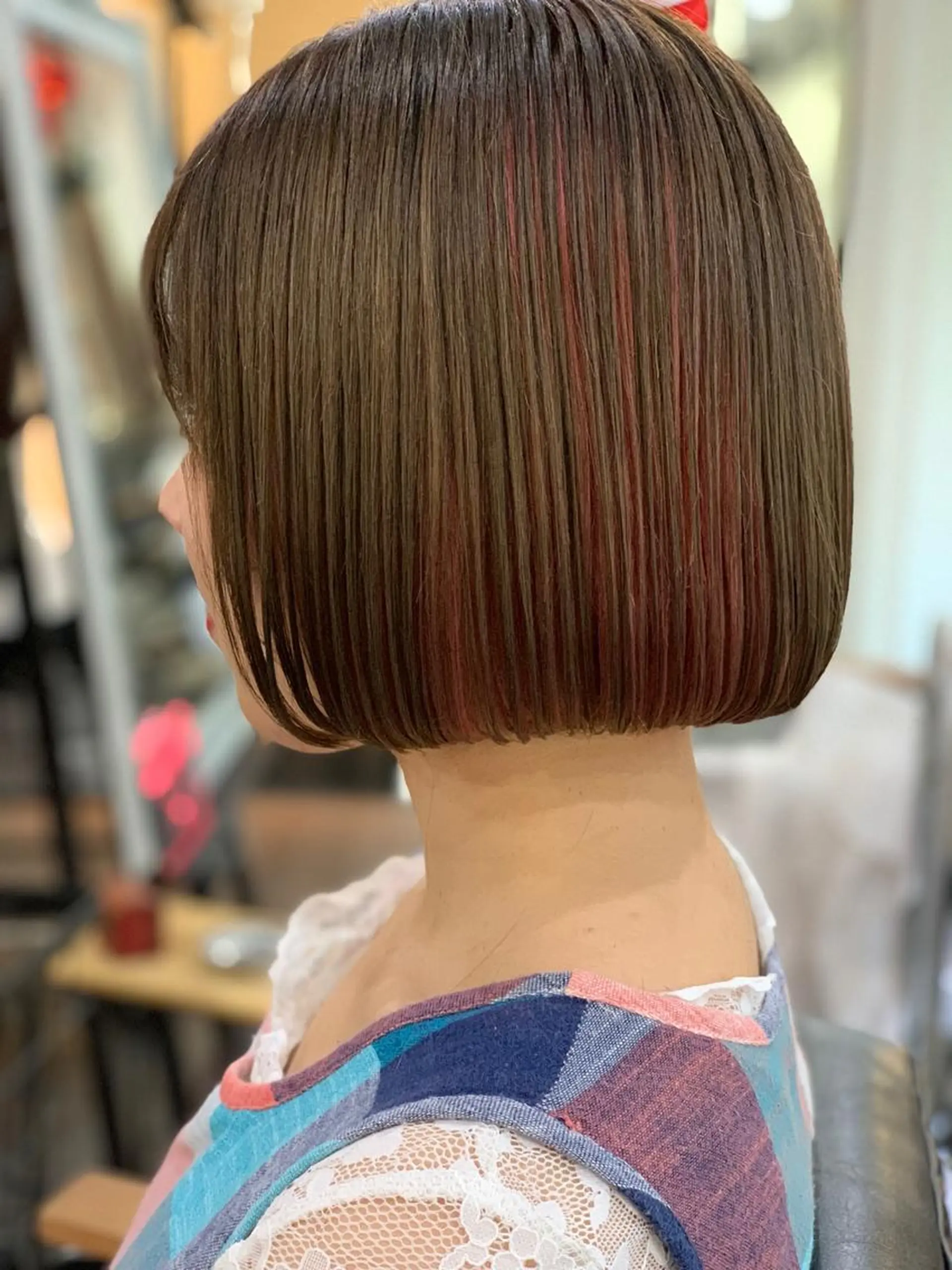 ショート ボブ 家田 竜のヘアスタイル