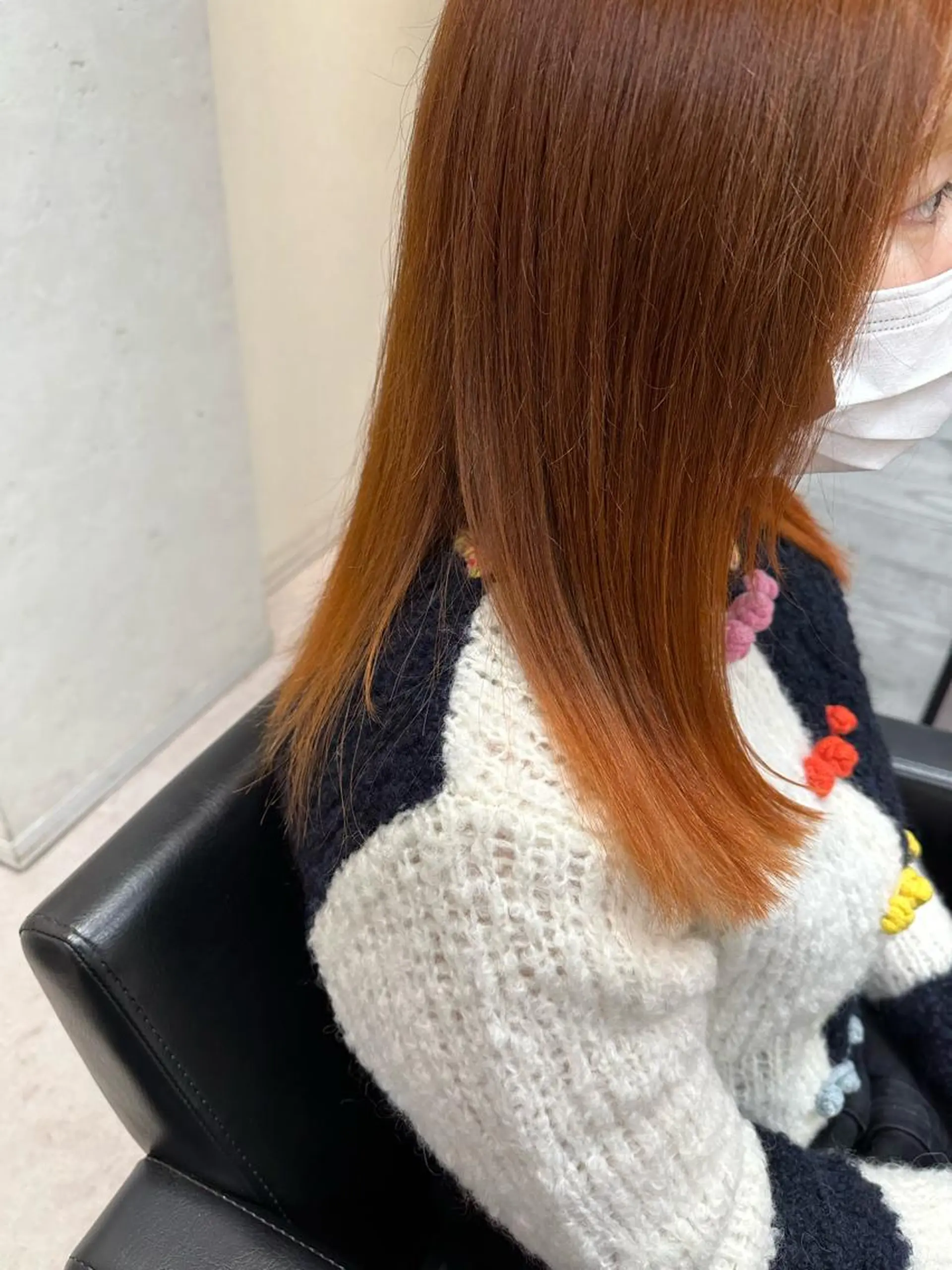 セミロング カラー 🪞個室サロン/韓国 艶髪/keito🪞のヘアスタイル