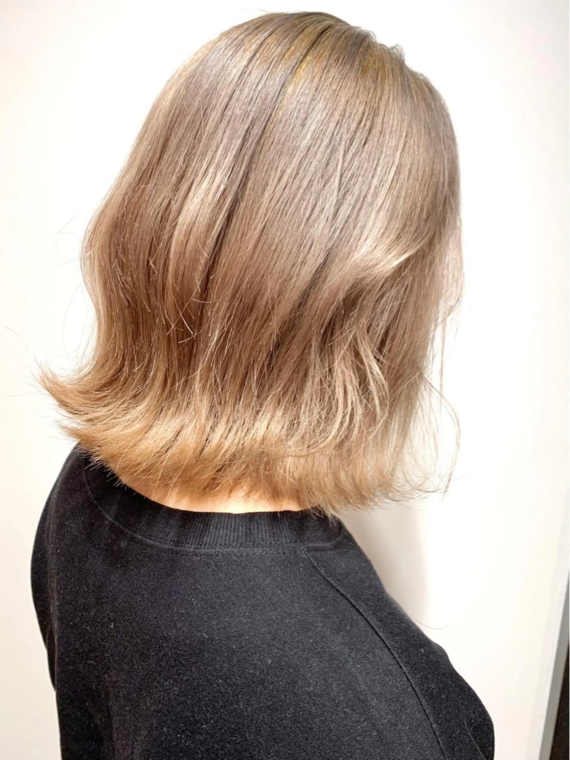 ミディアム カラー 縮毛矯正 トリートメント 岡崎勇人/レイヤー/ 韓国/ケラチンTRのヘアスタイル