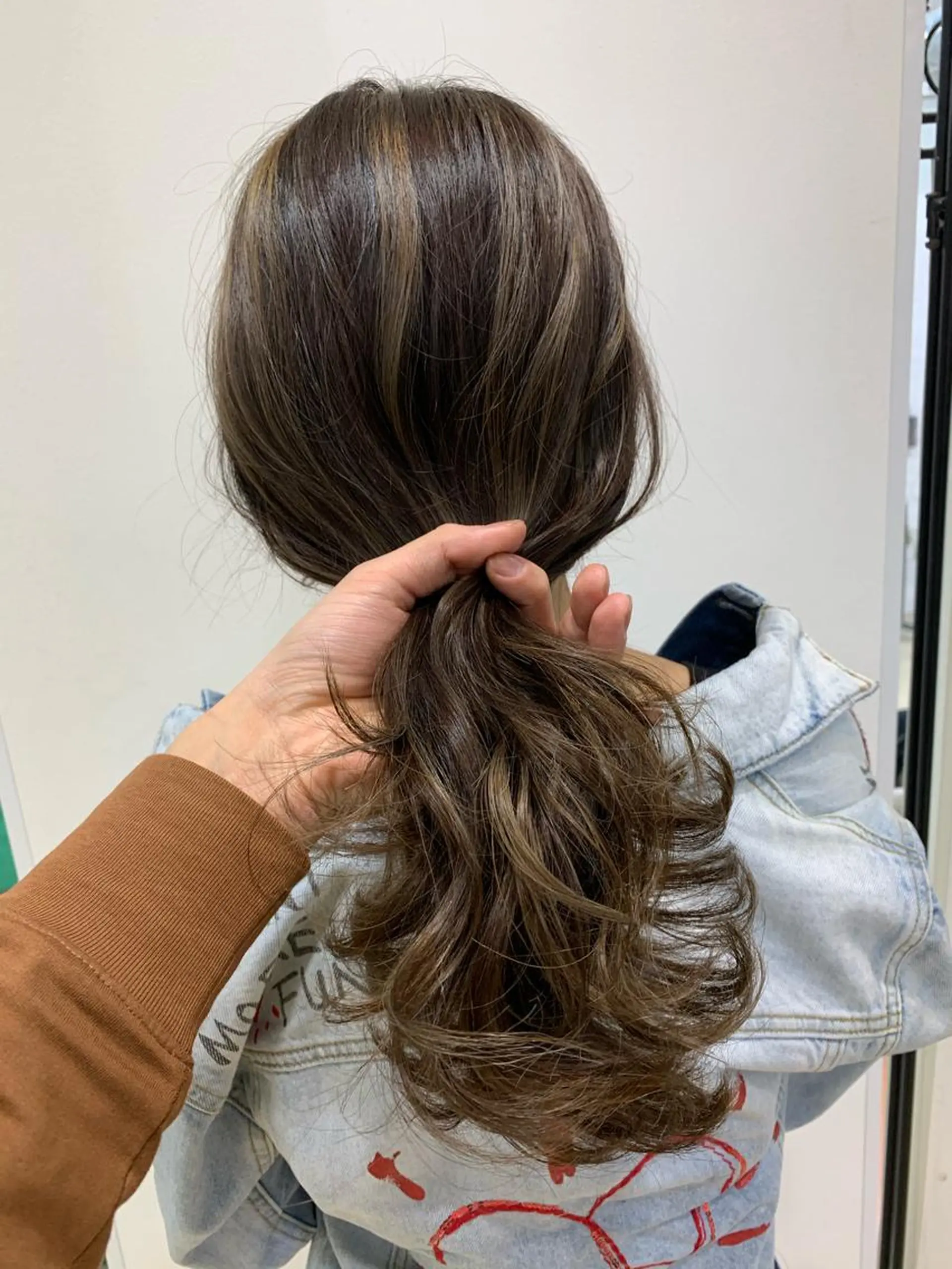 ロング カラー 縮毛矯正/髪質改善 /韓国風　山川春輝のヘアスタイル
