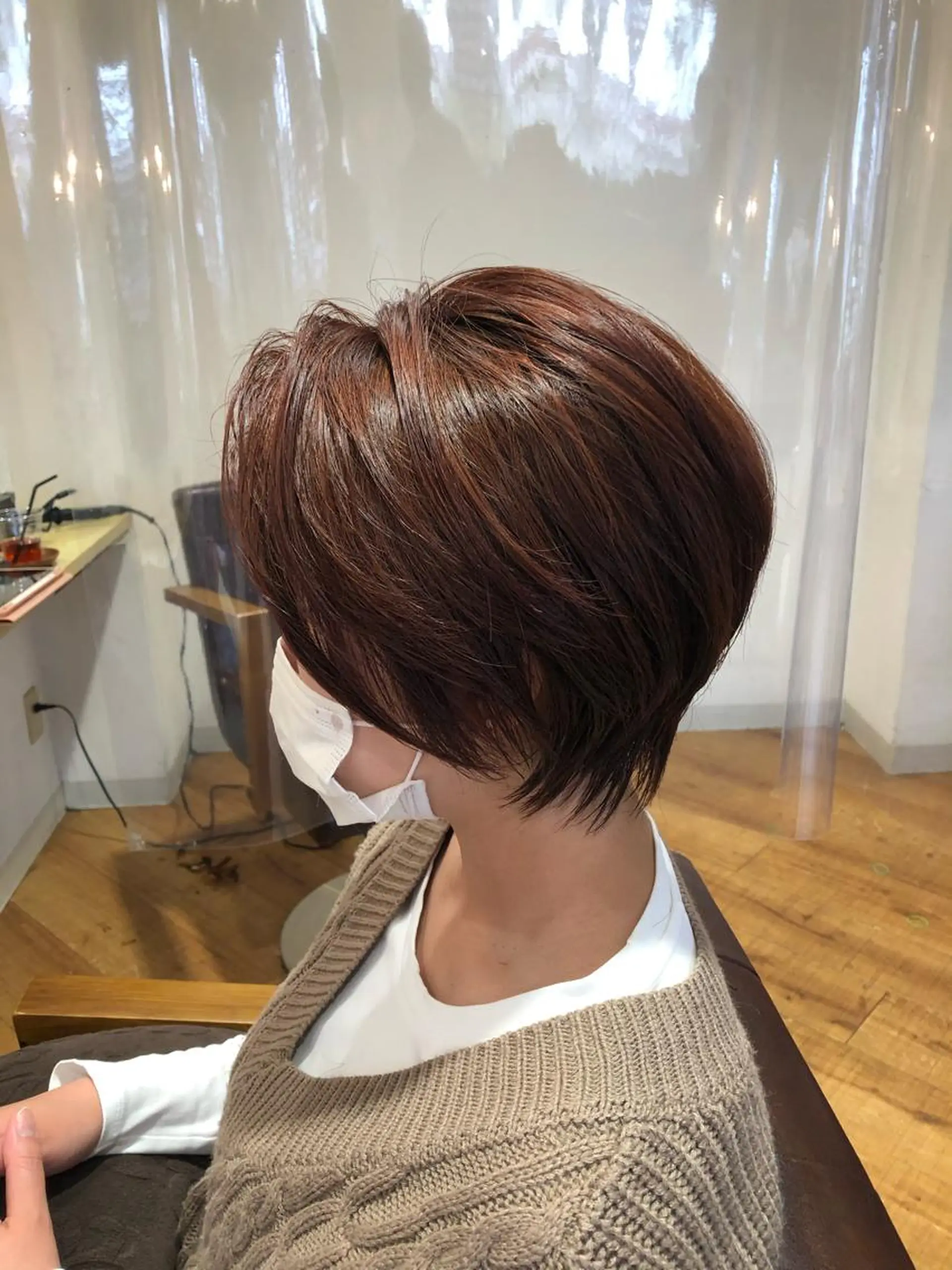 ショート ショートヘア OVAL hair repos所属・井上 蓮のヘアスタイル