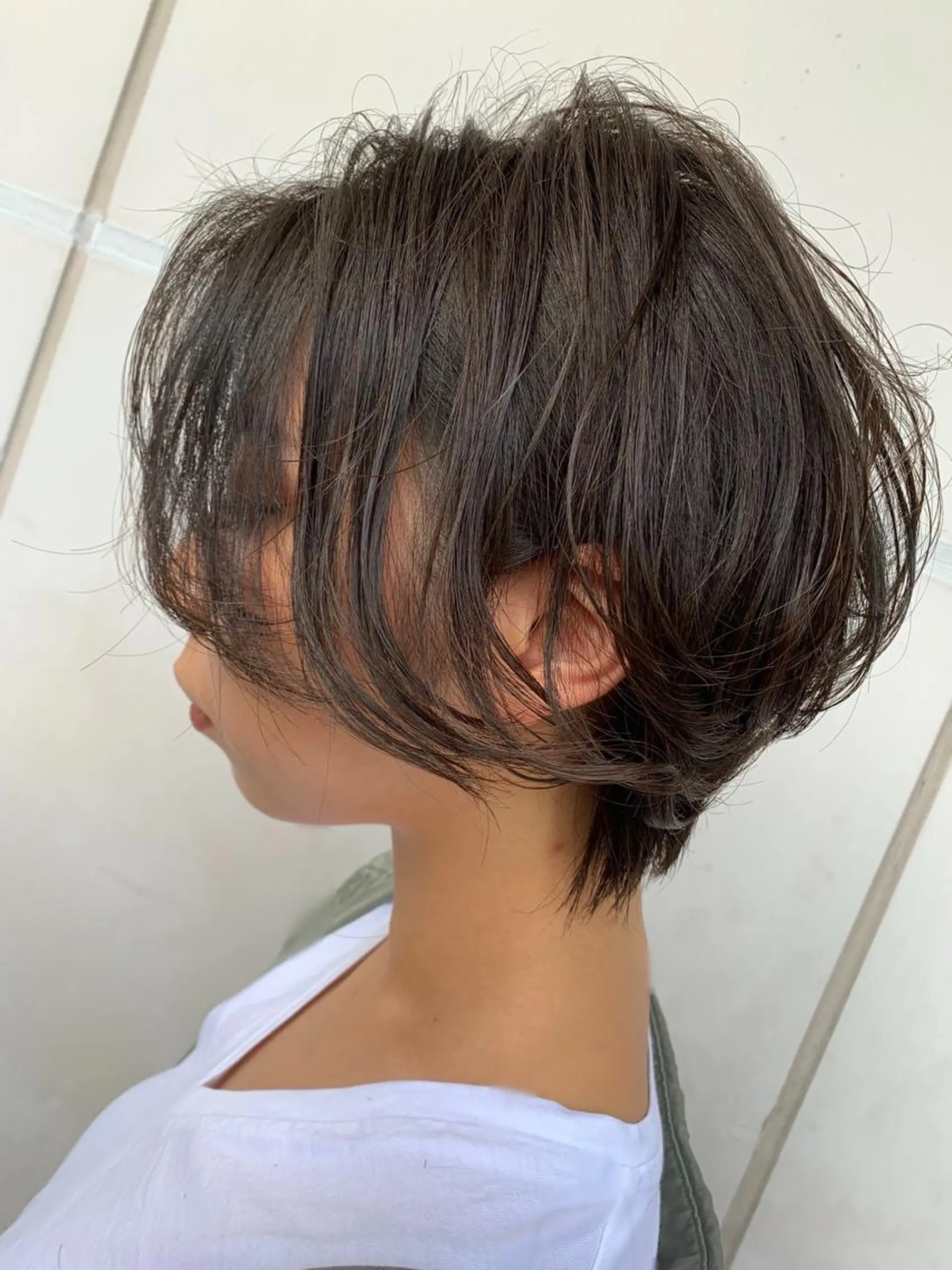 ショート カット ヘアカラー トリートメント 髪質改善will hairdesignのヘアスタイル