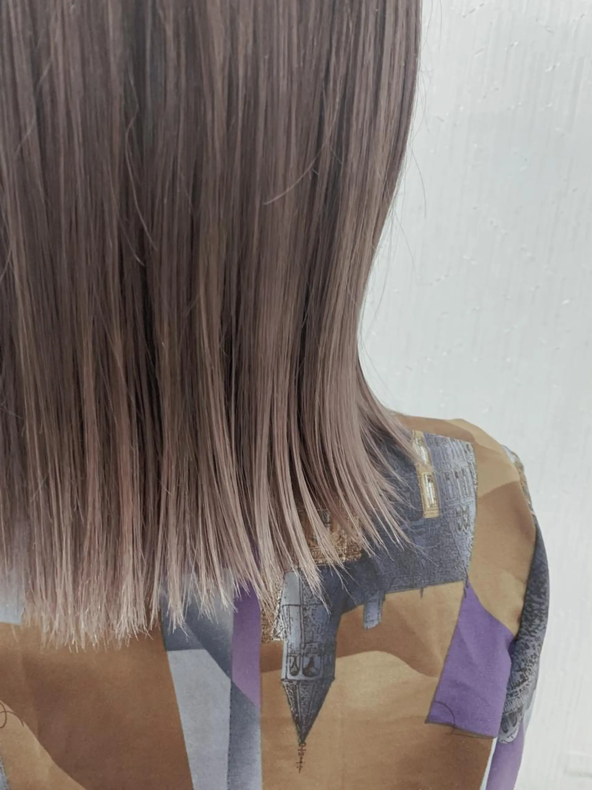 ミディアム カラー 🌿nudeカラー/ レイヤー/藤原🌿のヘアスタイル