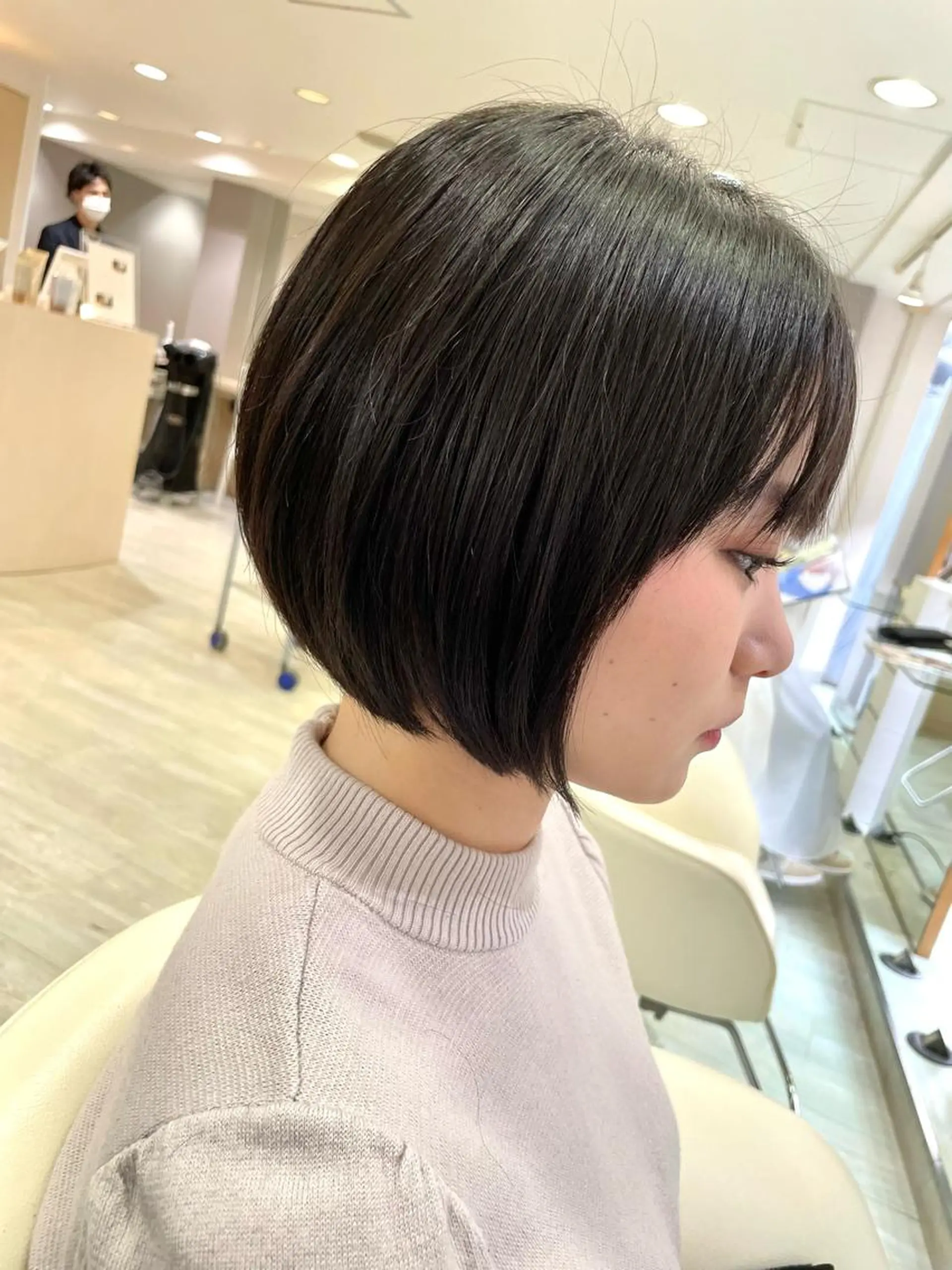 ショート ショートボブ ボブ ショートヘア チーフデザイナー 西川凌史のヘアスタイル