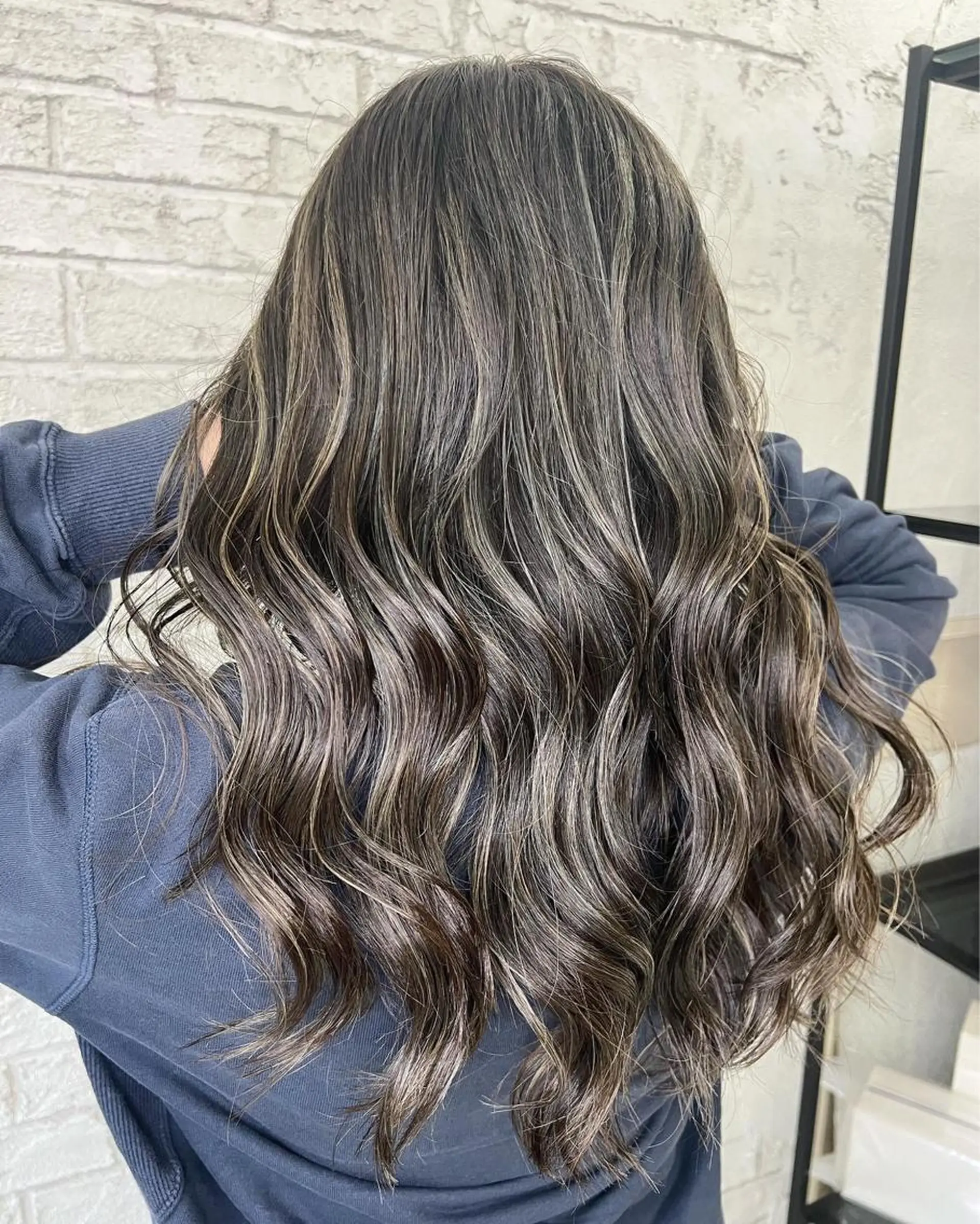 ロング ハイライト ヘアカラー 🇺🇸ハイライト特 化美容師🇺🇸漆沢のヘアスタイル