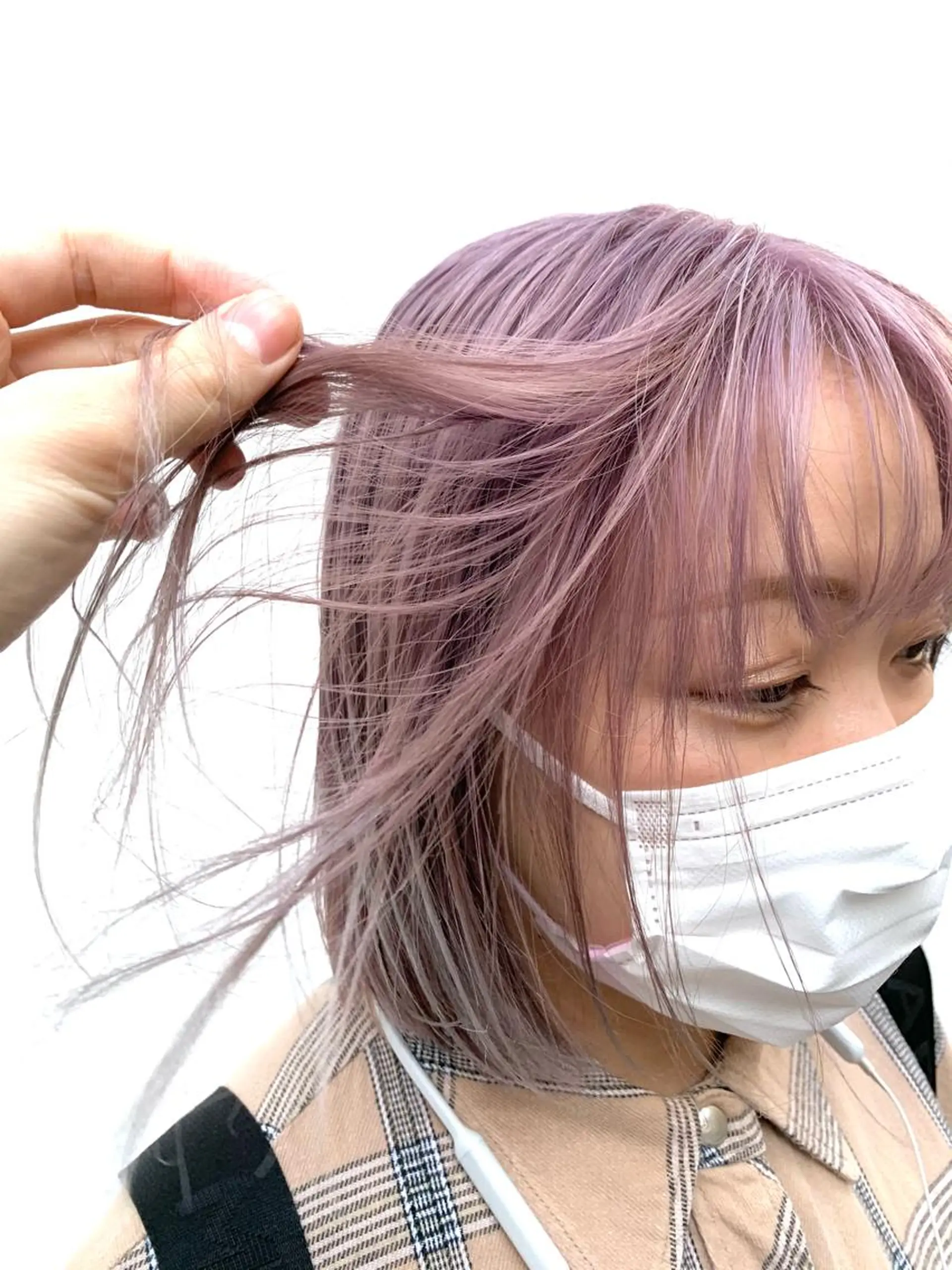 ショート カラー ヘアカラー トリートメント よしだ とおいのヘアスタイル