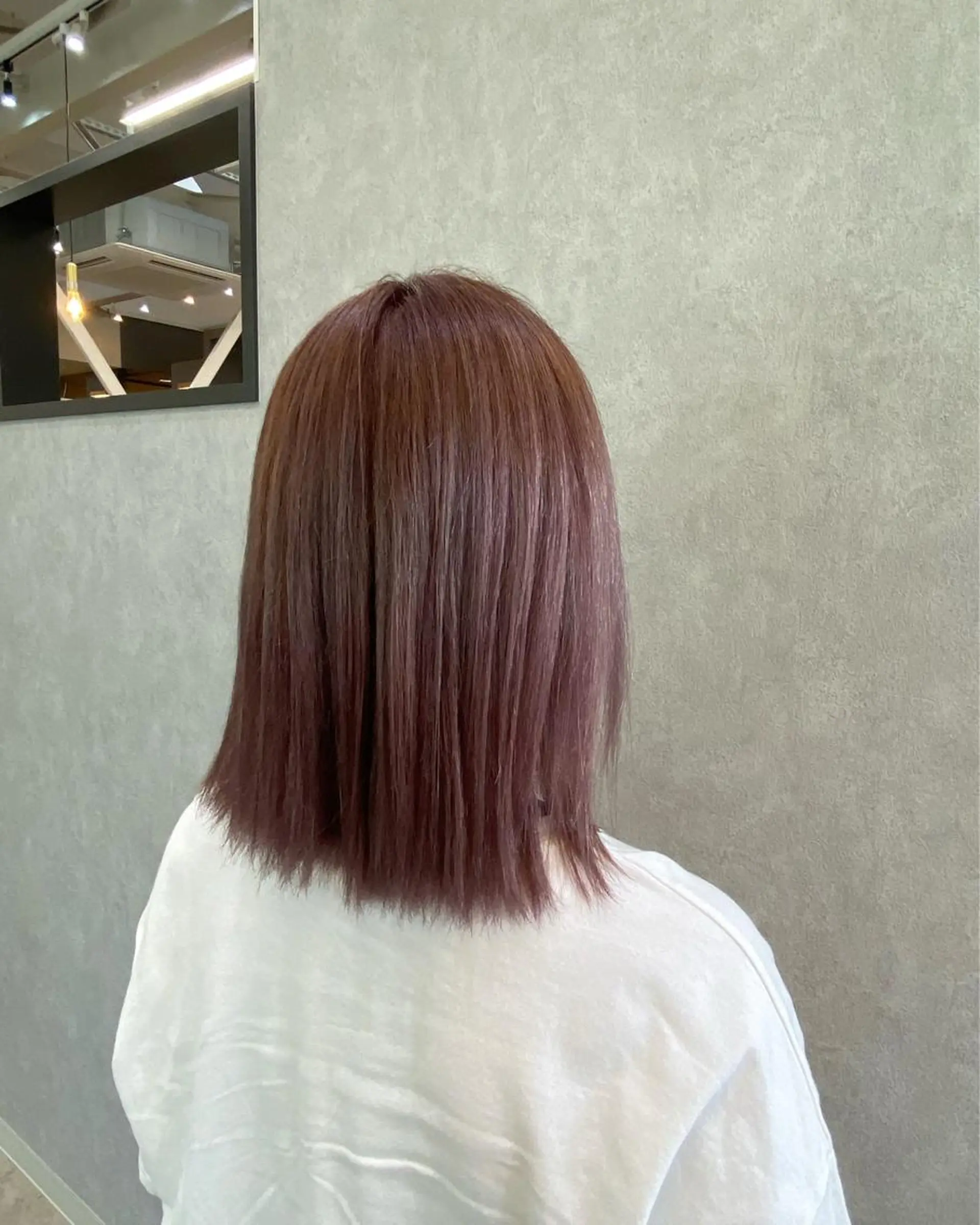 ミディアム カラー ベージュカラー ピンクカラー ピンクベージュ Becky Lash 小倉店所属・アイブロウWAX 🌷モデル募集中🌷のマツエク・マツパデザイン