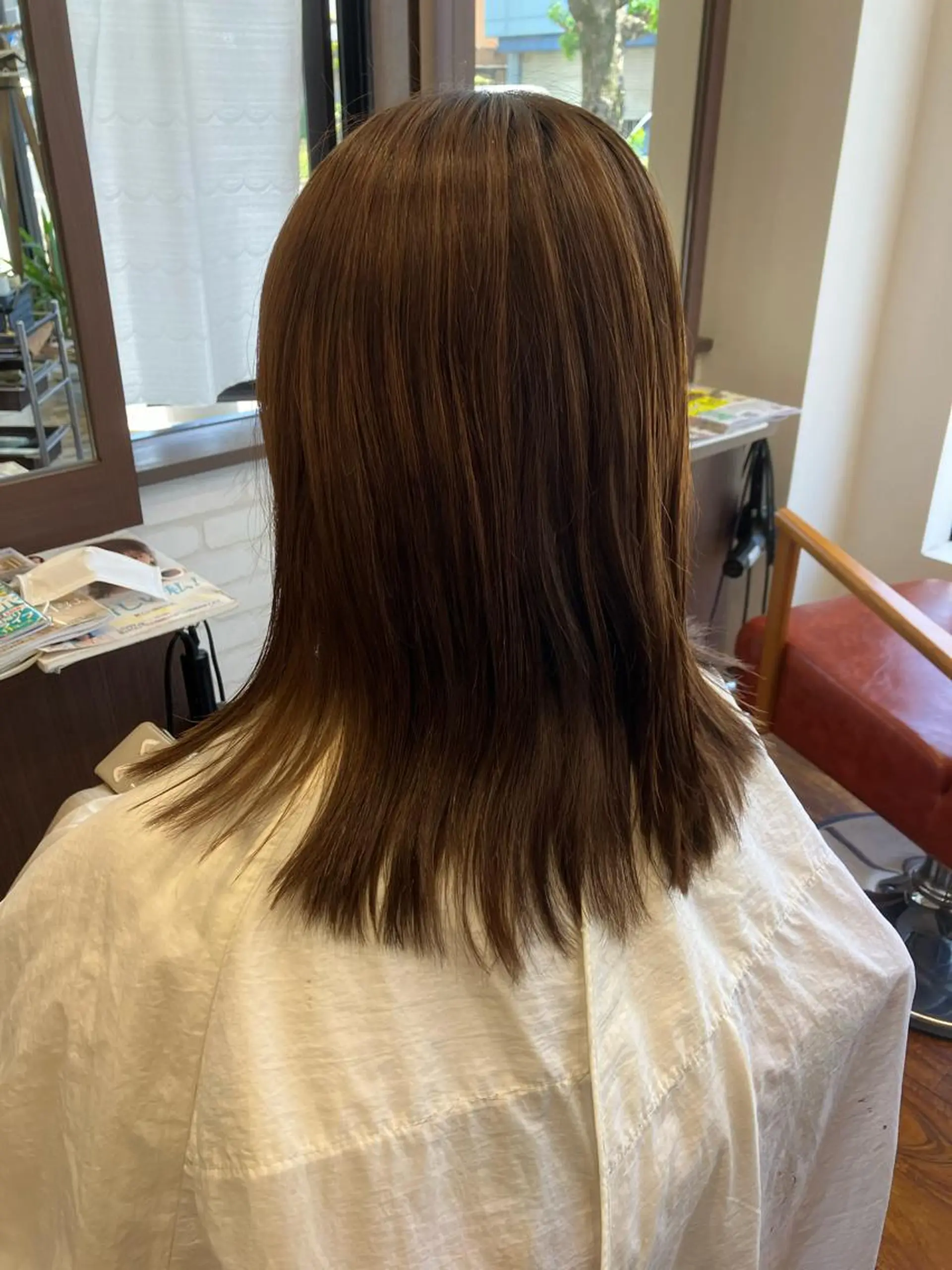 セミロング カラー 美容室ベルナ所属・美容室 ベルナのヘアスタイル