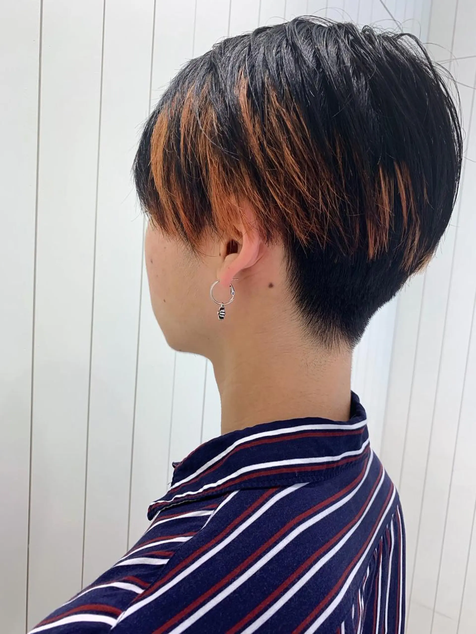 メンズ メンズインナーカラー カット ヘアカラー トリートメント Shingo #パーマのヘアスタイル