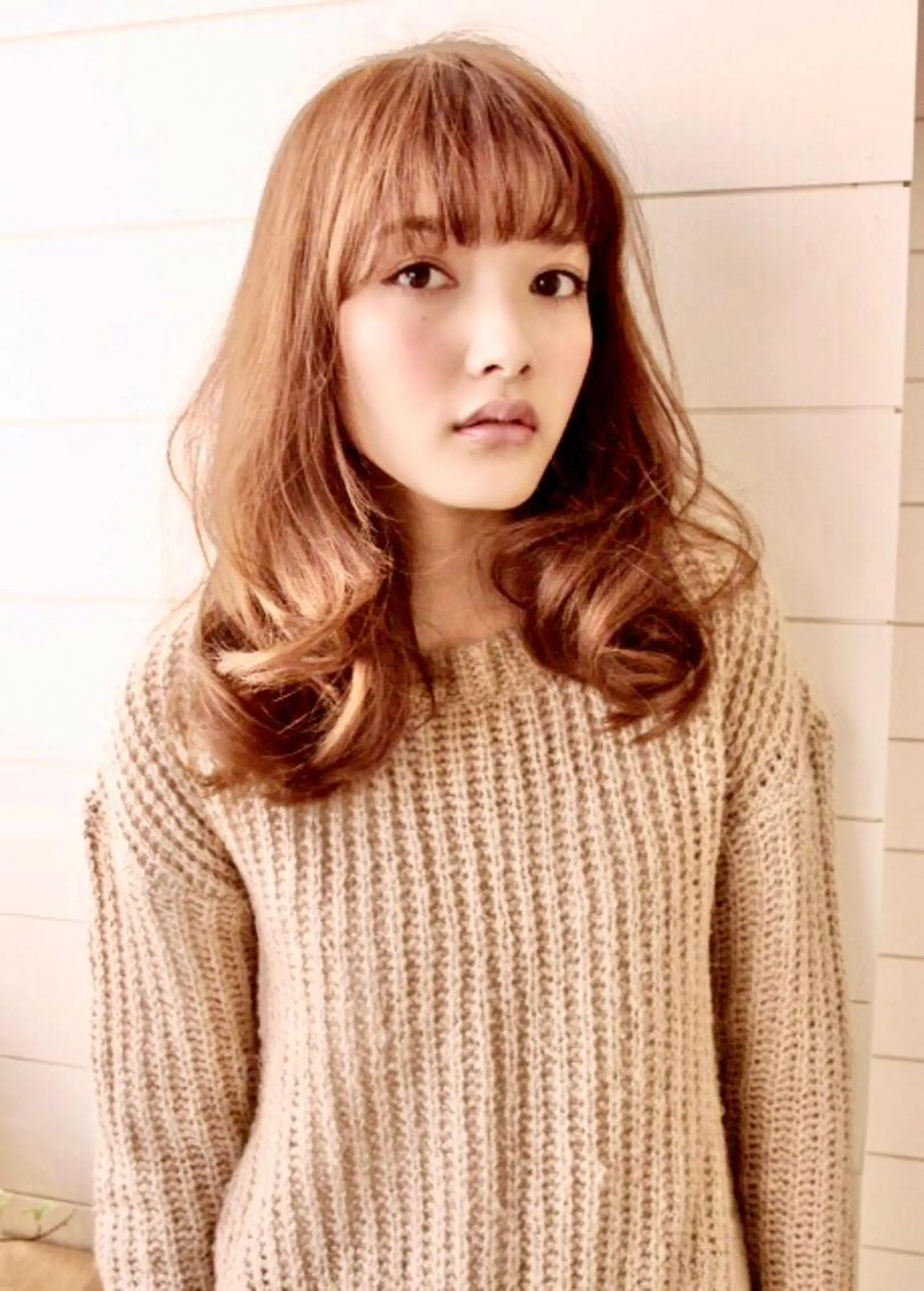 セミロング 【ブゾン高田馬場】 ☀️小岩太陽☀️のヘアスタイル