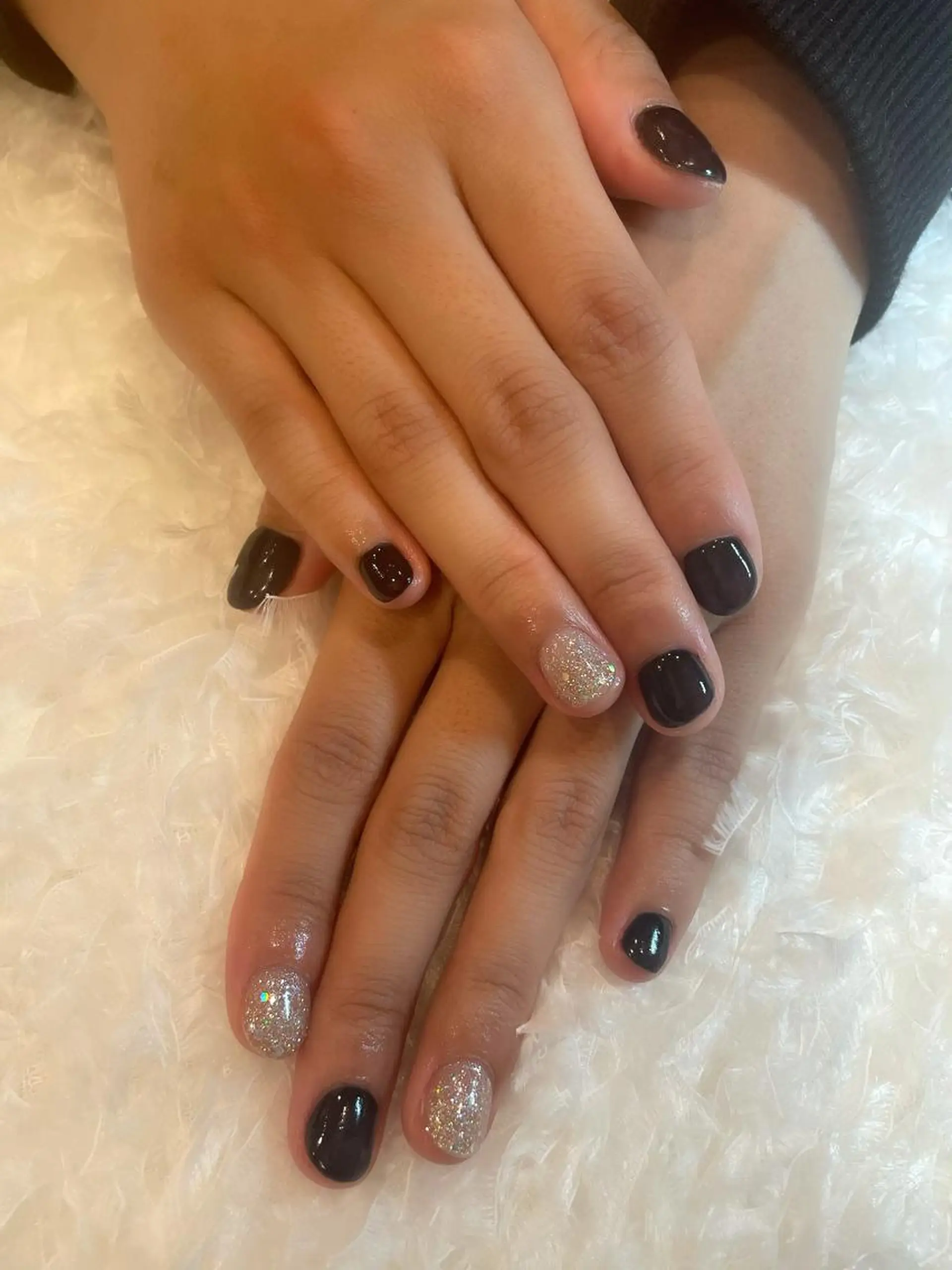 ネイル ワンカラーネイル ささき れいなのネイルデザイン