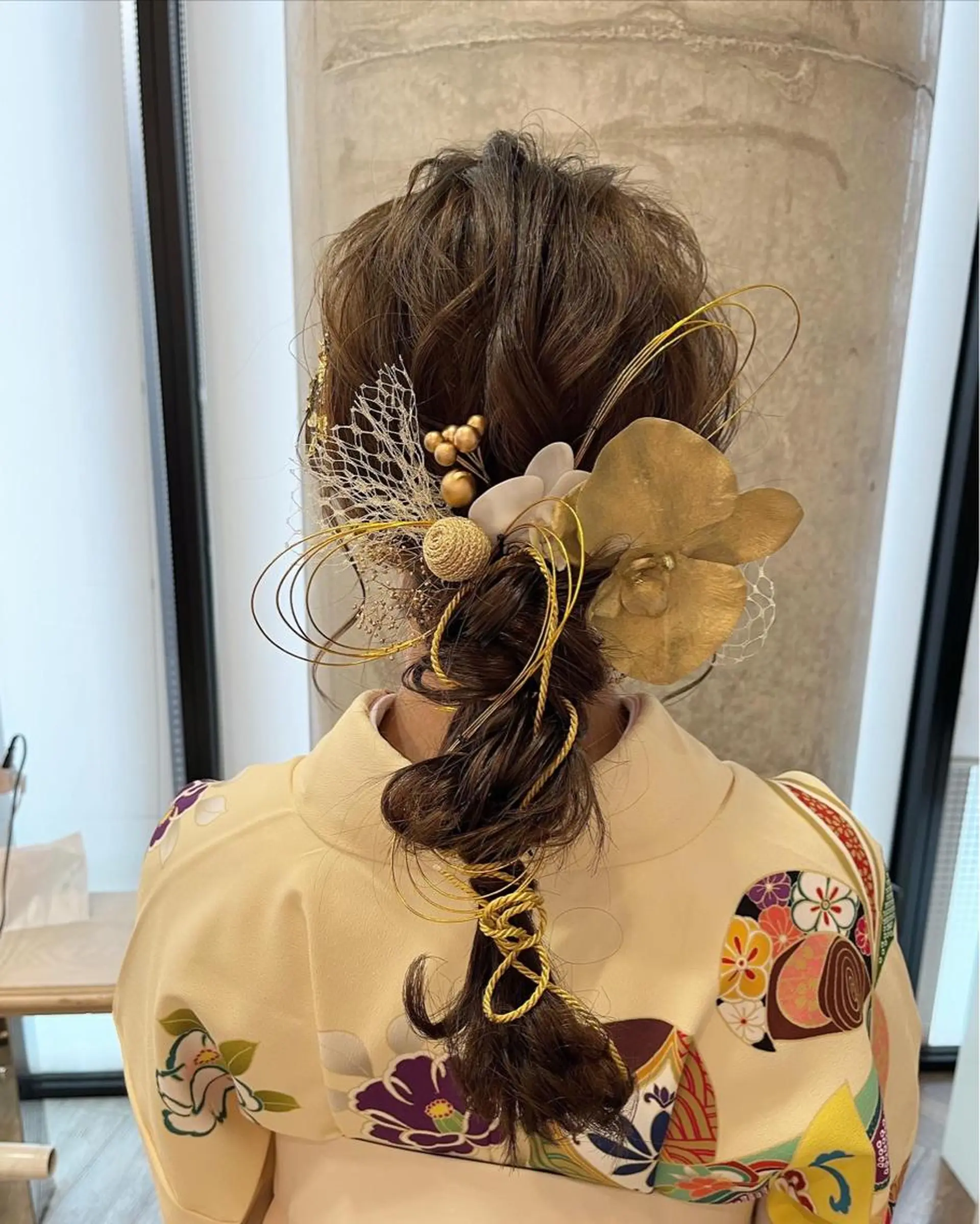 セミロング ヘアアレンジ サソウ ユリエ🥥のヘアスタイル