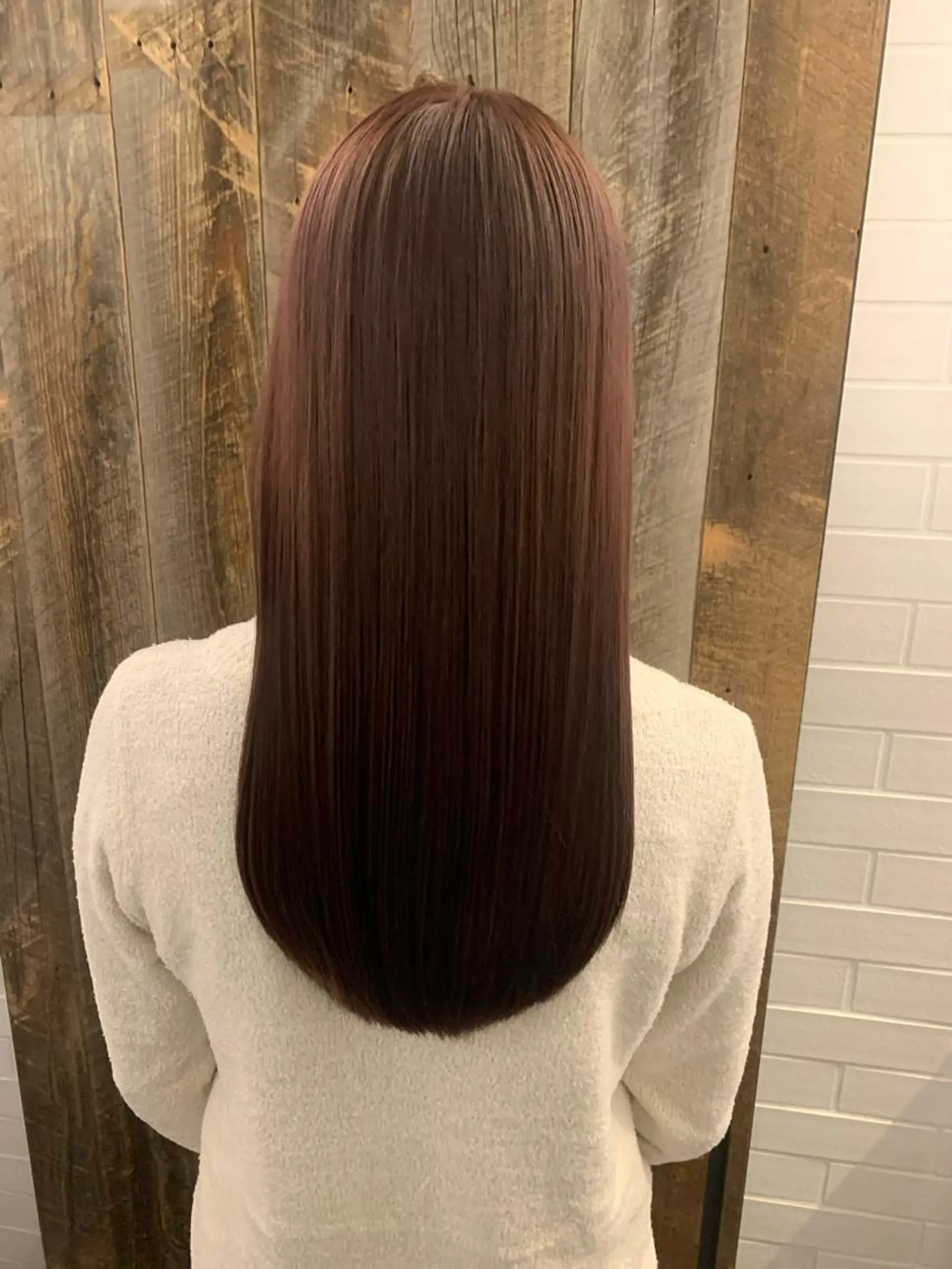 セミロング カラー カット トリートメント Bianca所属・Bianca  代表 硲　貴亮【東武練馬】のヘアスタイル